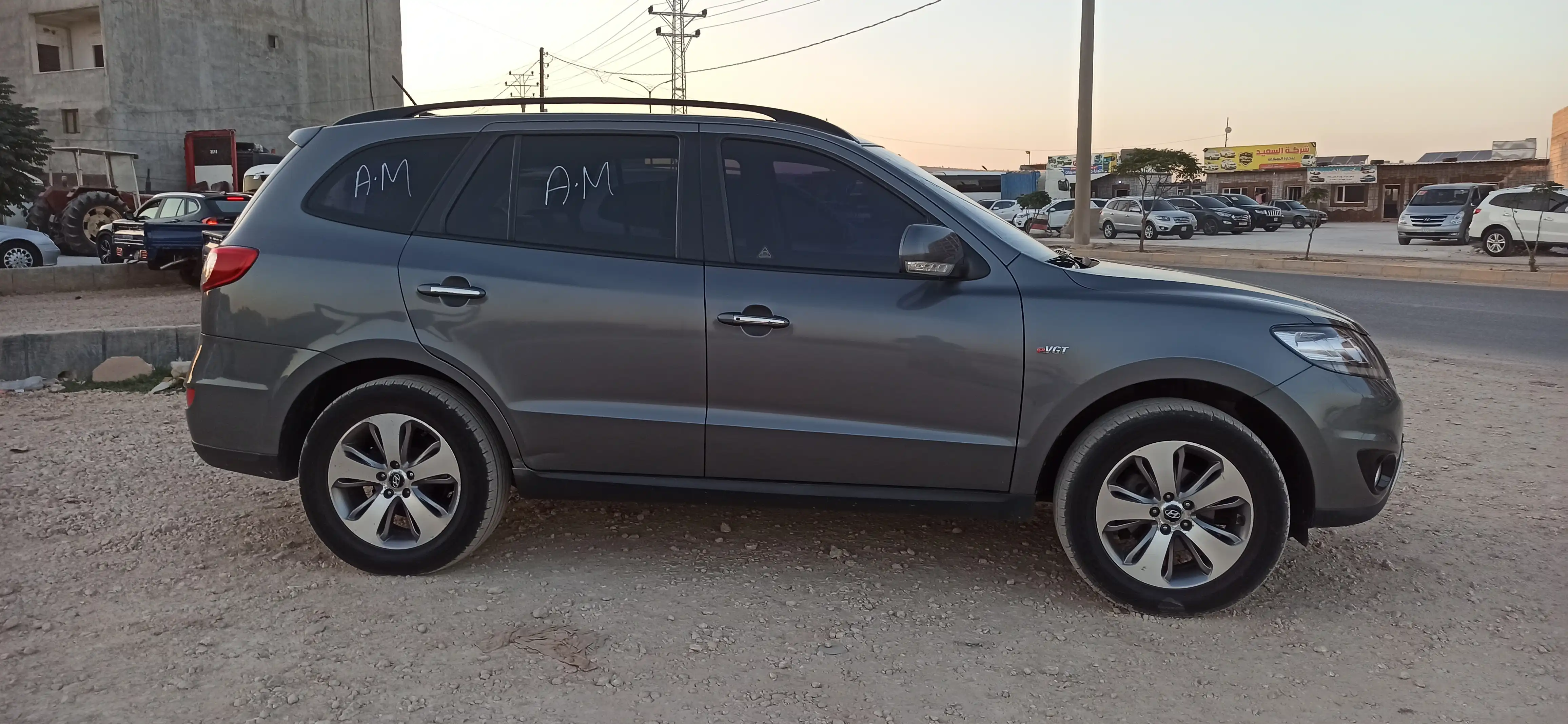 kilometrage car sale hyundai santa fe slx suv used 2012 aleppo pv image