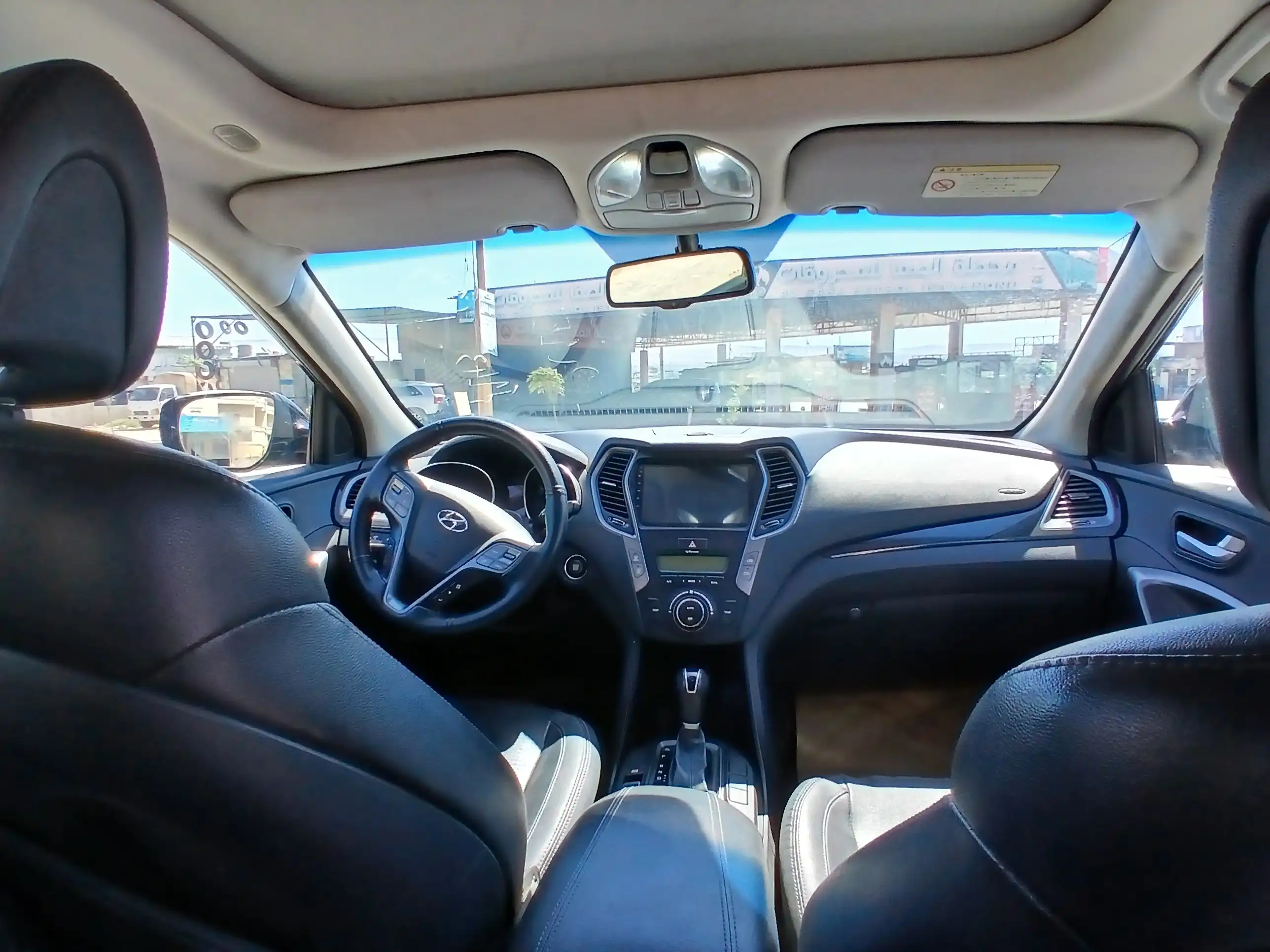 kilometrage car sale hyundai santa fe evgt suv used 2014 aleppo rf image