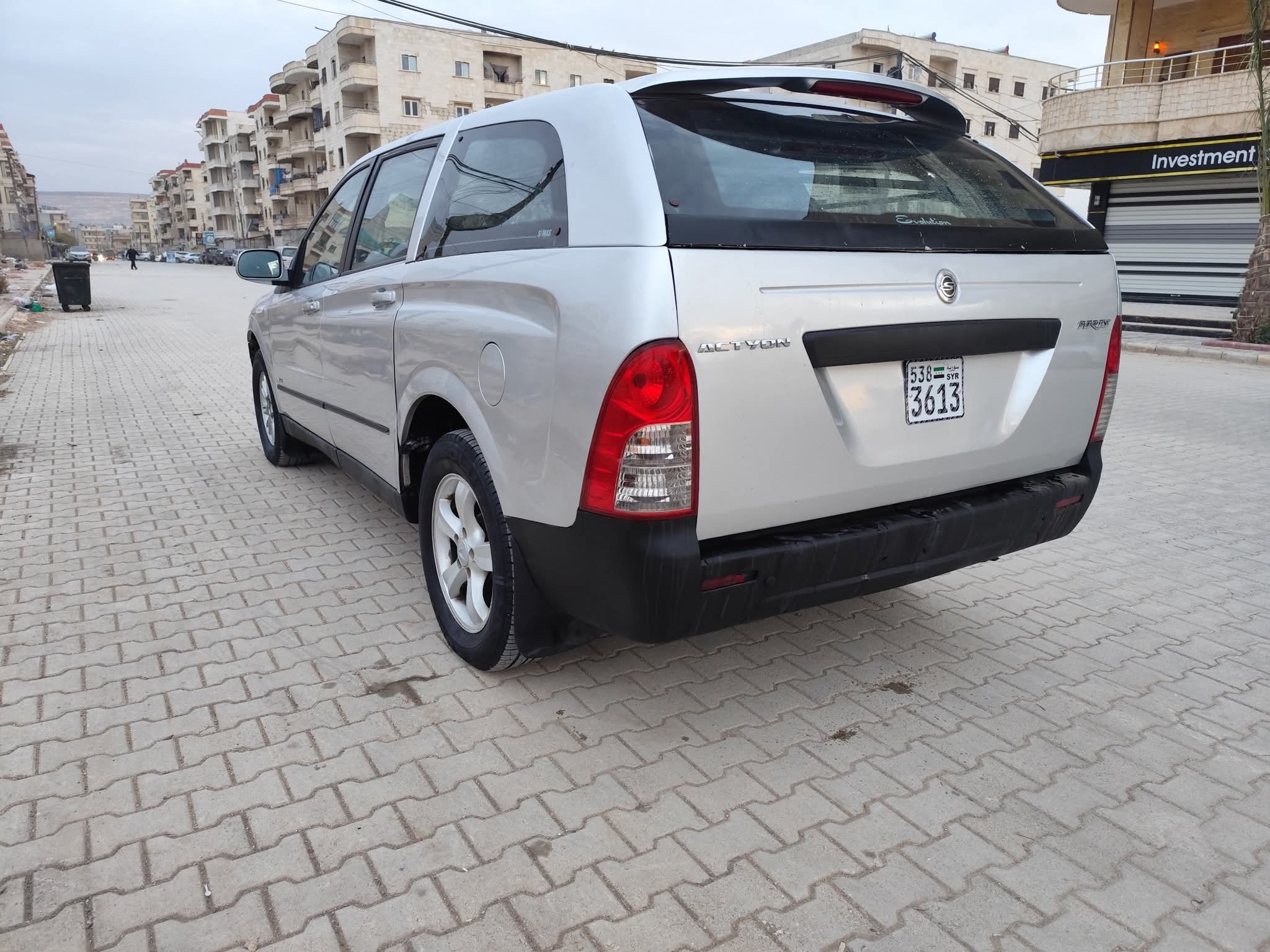 kilometrage car sale ssangyong kgm actyon sports pwhwqdm used 2007 aleppo tw image