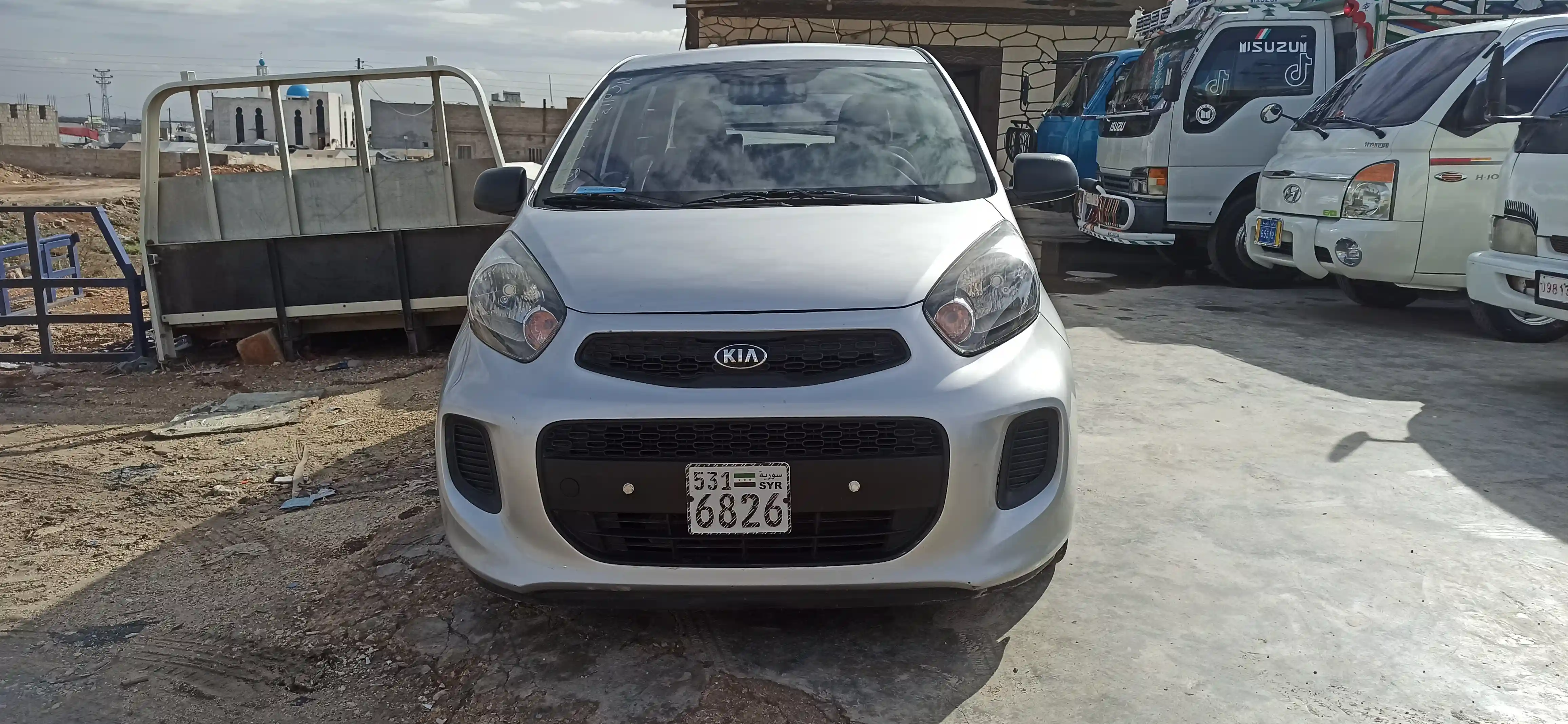 kilometrage car sale kia morning standard sedan used 2016 aleppo bv image