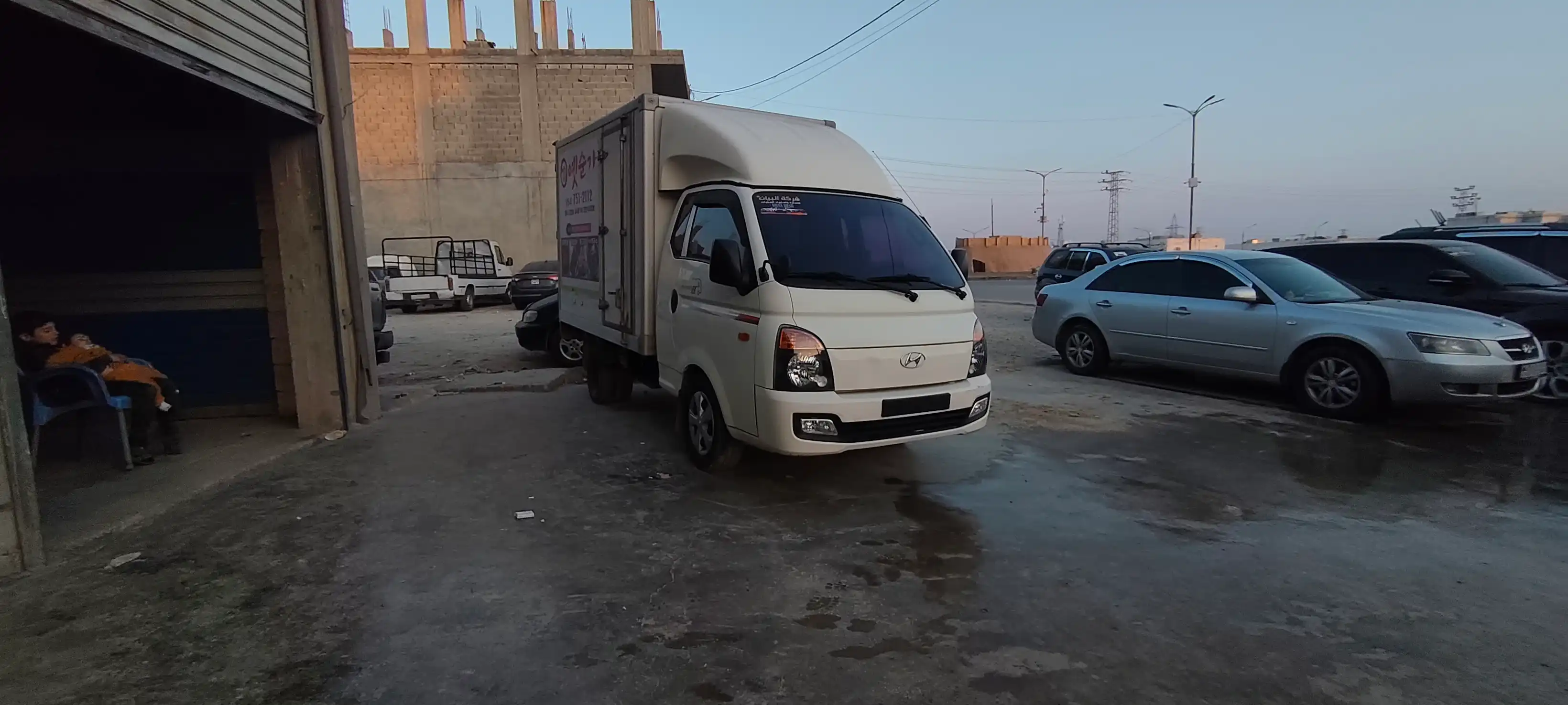 kilometrage car sale hyundai porter ii 2 crdi cargo truck used 2015 aleppo dn image