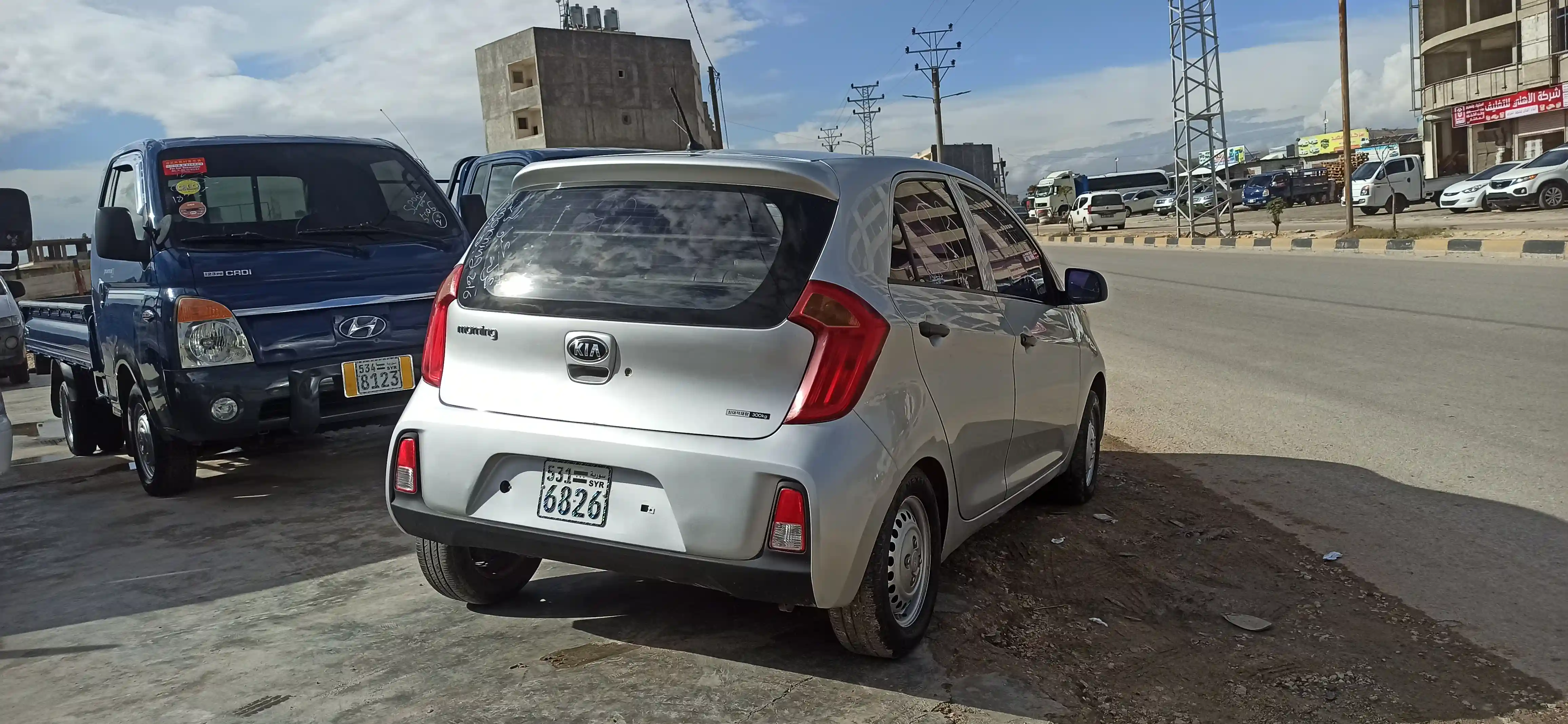 kilometrage car sale kia morning standard sedan used 2016 aleppo bv image