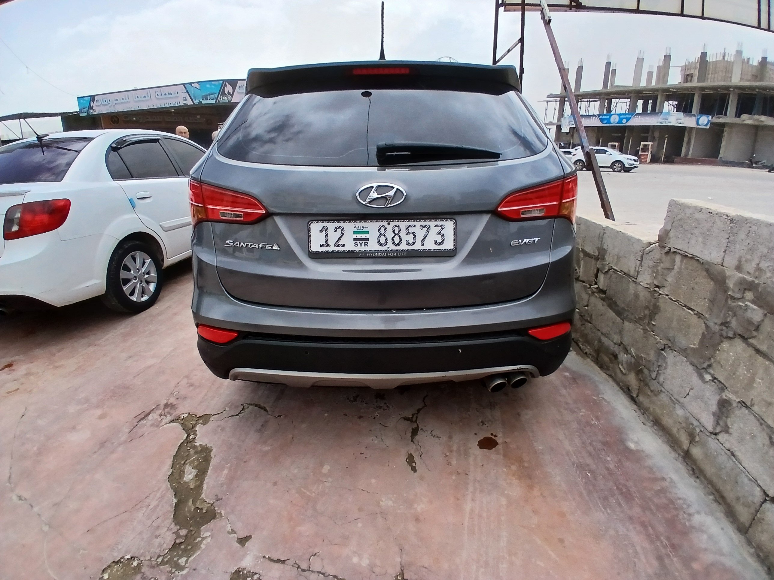 kilometrage car sale hyundai santa fe evgt suv used 2014 aleppo dr image