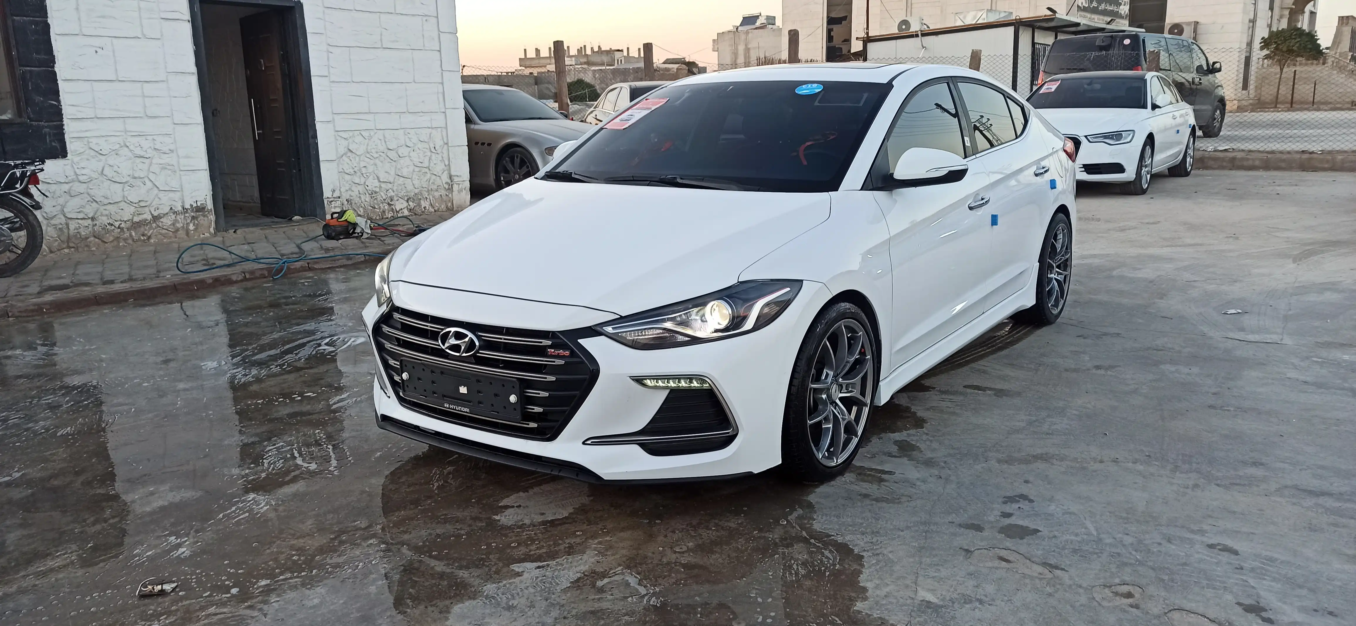 kilometrage car sale hyundai avante sport sedan used 2019 aleppo es card image