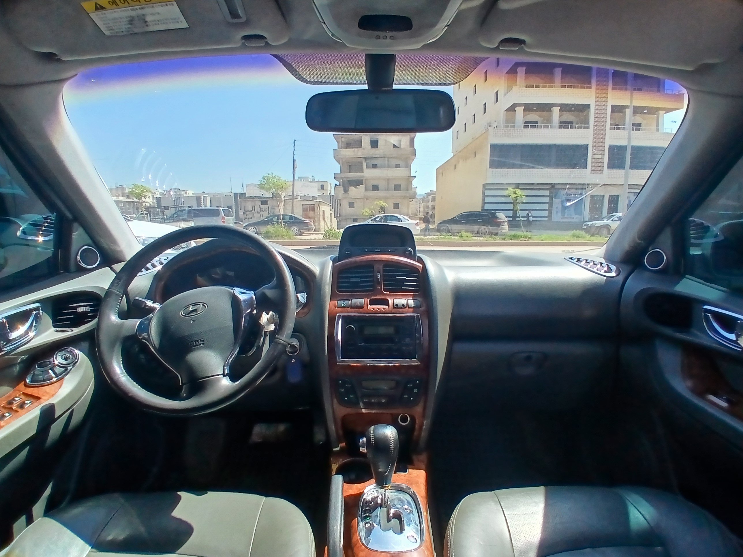 kilometrage car sale hyundai santa fe gold suv used 2005 aleppo bs image