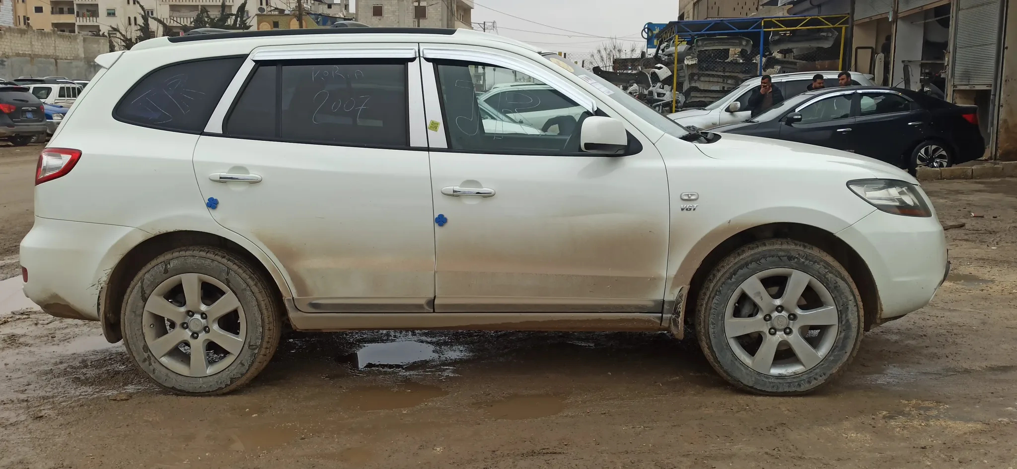 kilometrage car sale hyundai santa fe mlx suv used 2007 aleppo ss image