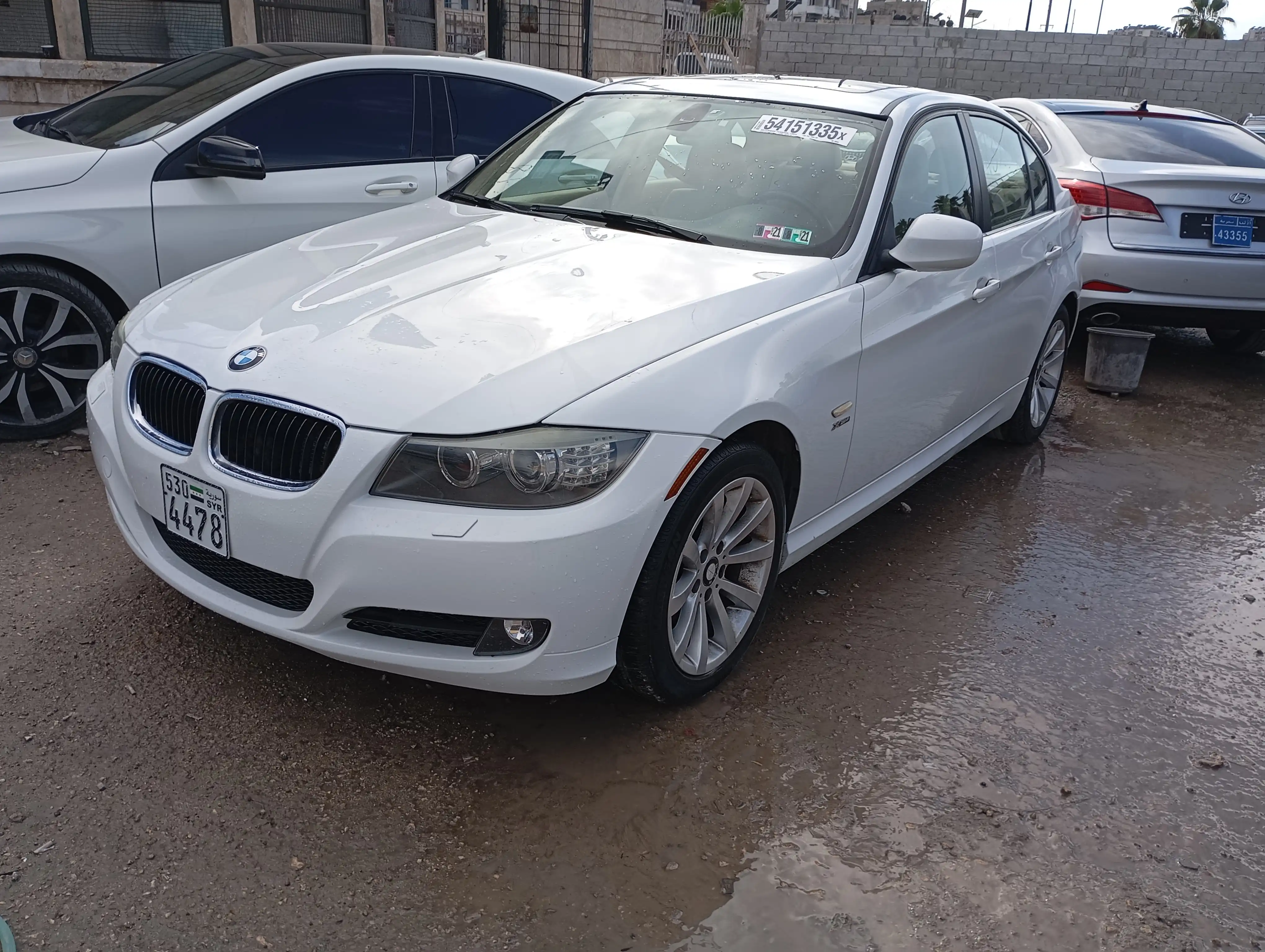 kilometrage car sale bmw 3 series 320 i sedan used 2011 aleppo qj card image