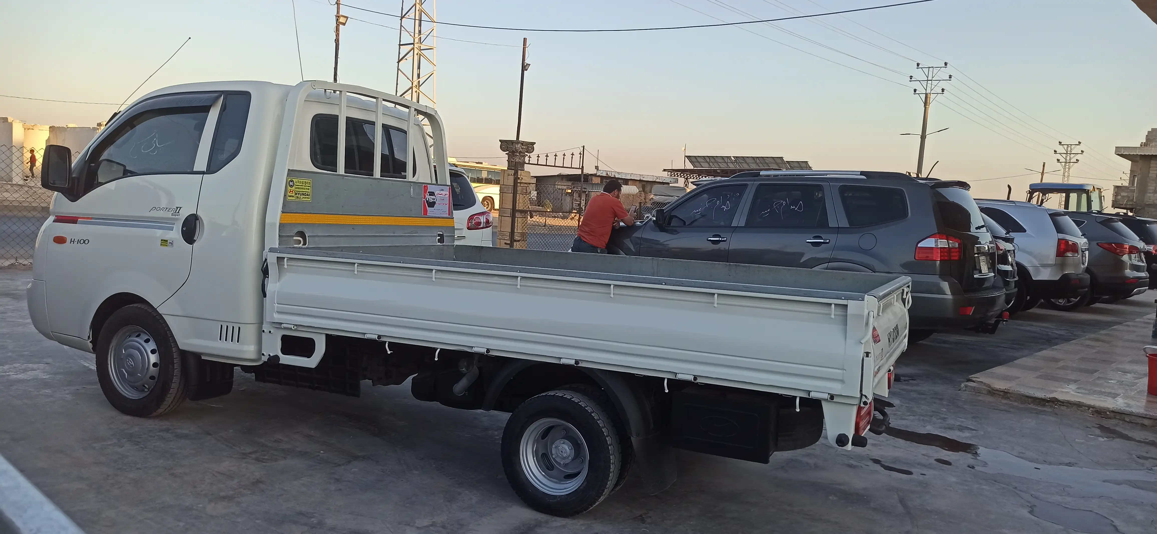 kilometrage car sale hyundai porter 2 crdi cargo truck used 2010 aleppo vh image