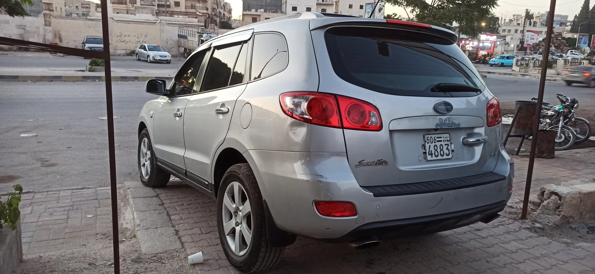 kilometrage car sale hyundai santa fe mlx suv used 2007 aleppo wx image