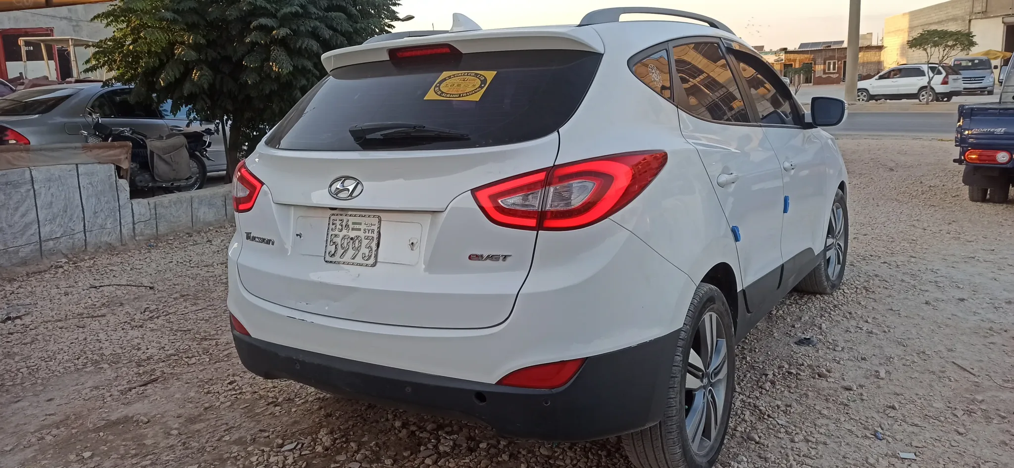 kilometrage car sale hyundai tucson vgt suv used 2014 aleppo dx image