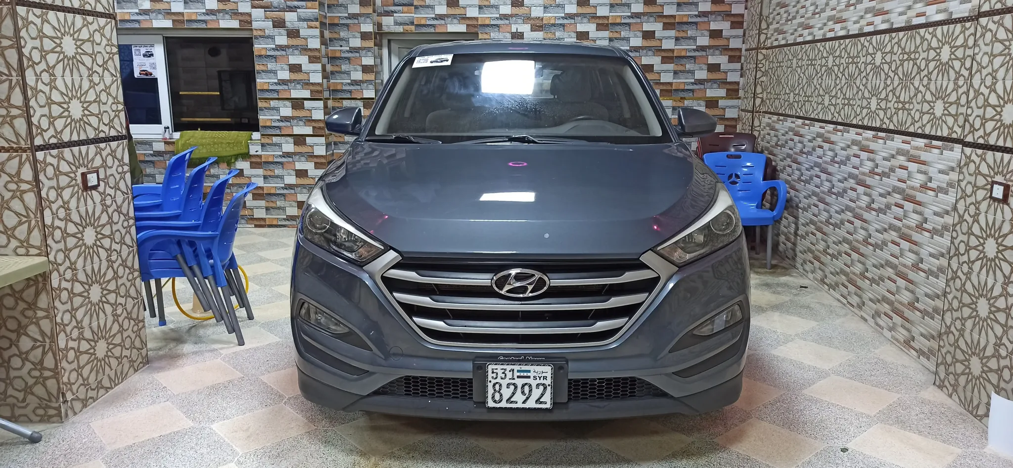 kilometrage car sale hyundai tucson vgt suv used 2017 aleppo jx image