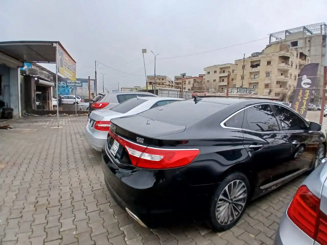 kilometrage car sale hyundai grandeur hg 220 sedan used 2015 aleppo qn image