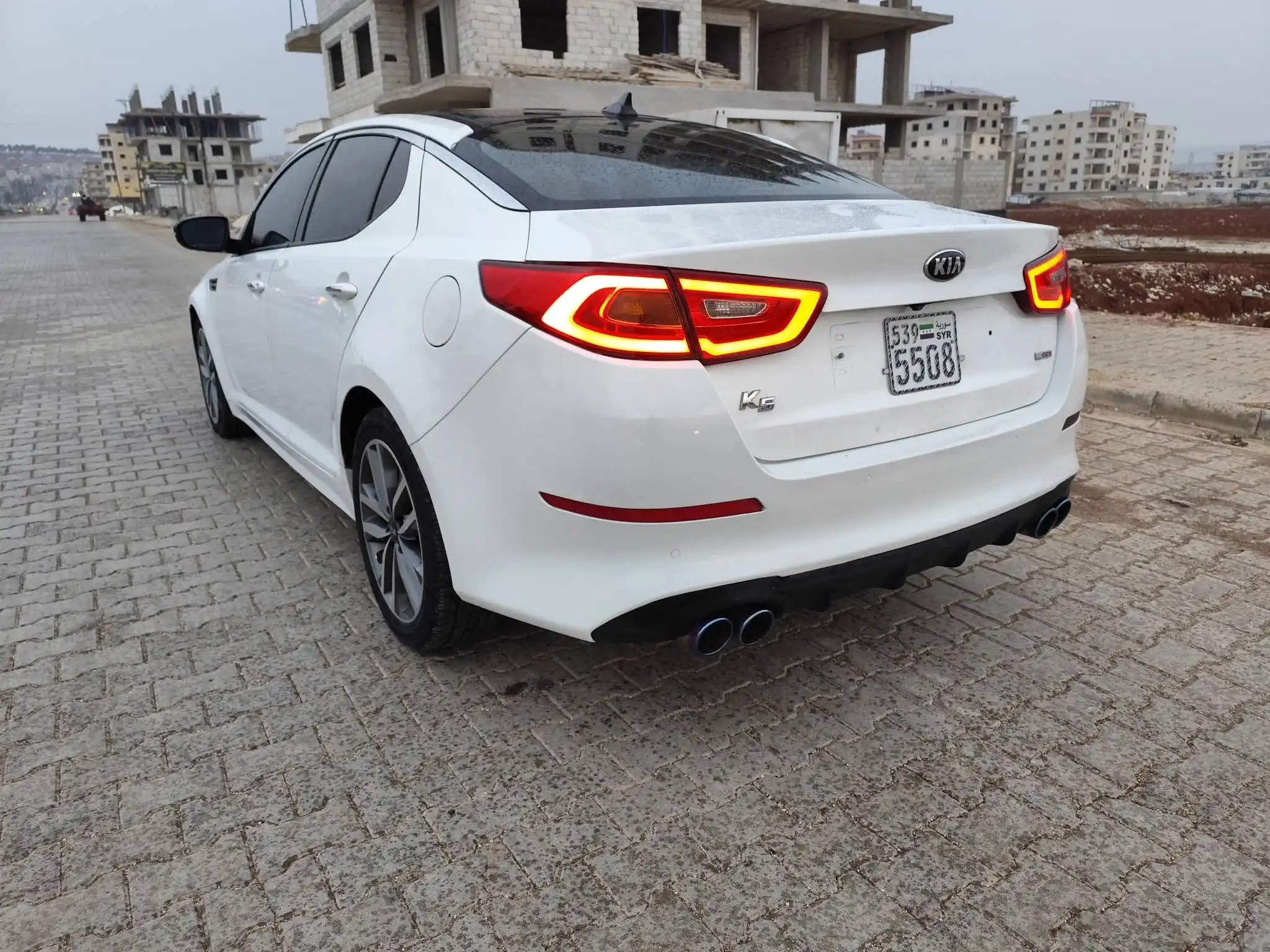 kilometrage car sale kia k5 standard sedan used 2014 aleppo me image