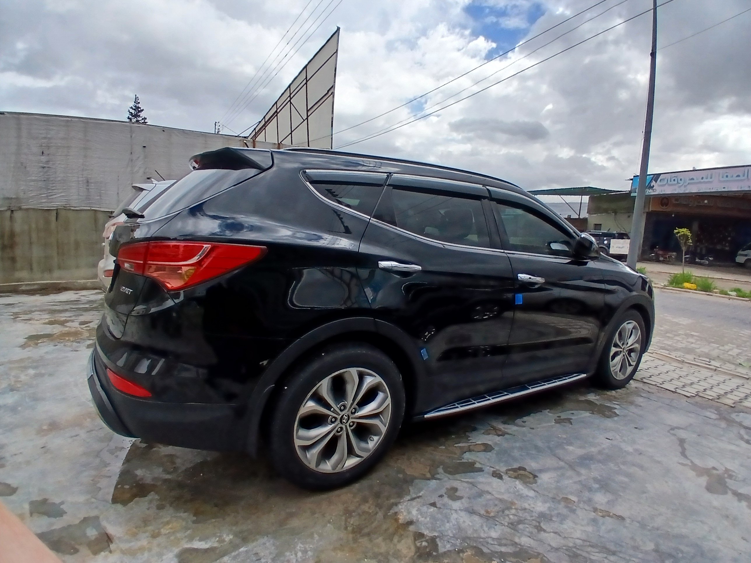 kilometrage car sale hyundai santa fe evgt suv used 2013 aleppo im image