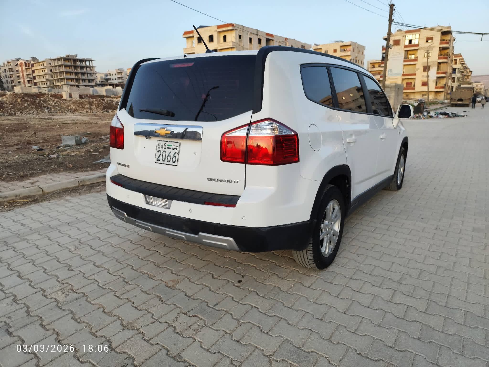 kilometrage car sale chevrolet orlando 1lt suv used 2013 aleppo yk image