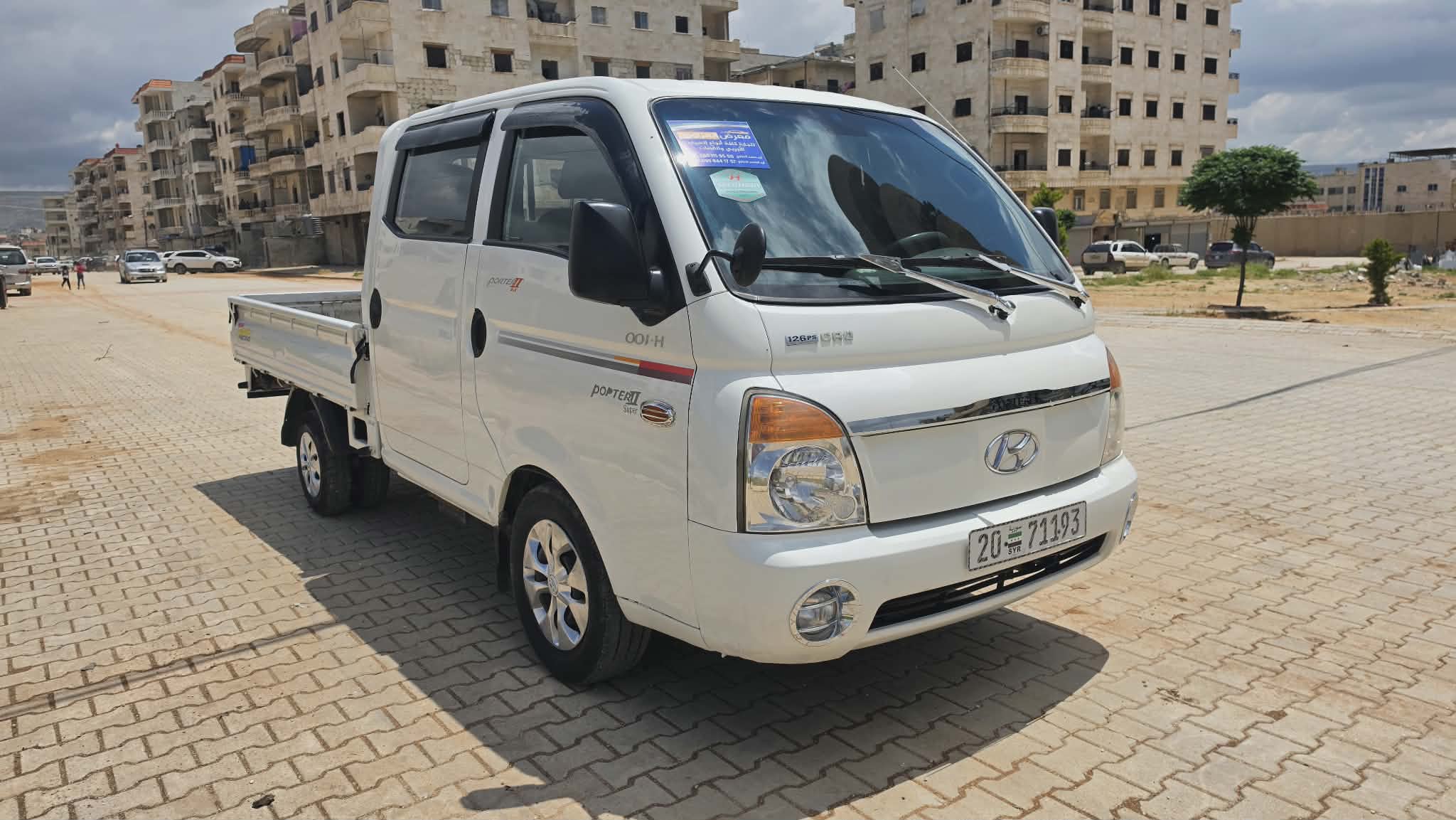 kilometrage car sale hyundai porter ii 2 crdi cargo truck 2009 aleppo ie image