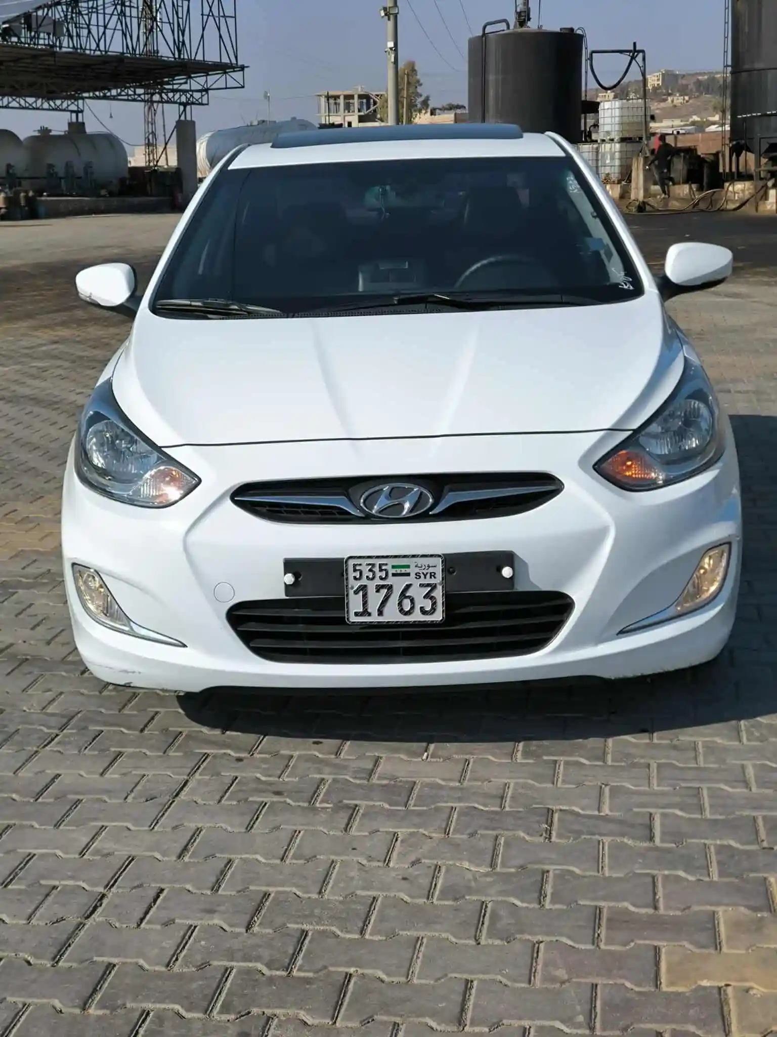 kilometrage car sale hyundai accent m16 gdi sedan used 2011 aleppo sa image