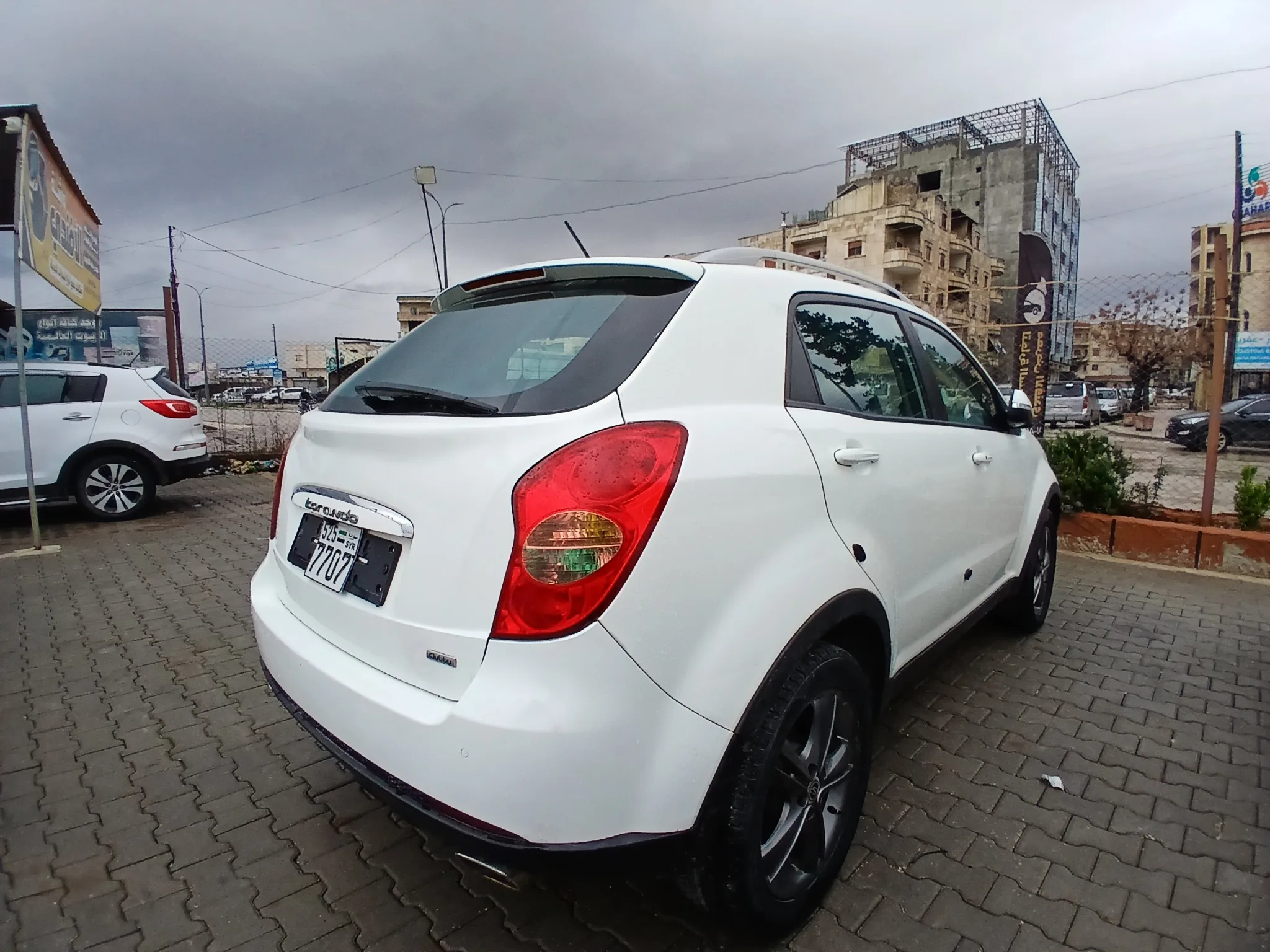 kilometrage car sale ssangyong kgm korando standard suv used 2013 aleppo sv image