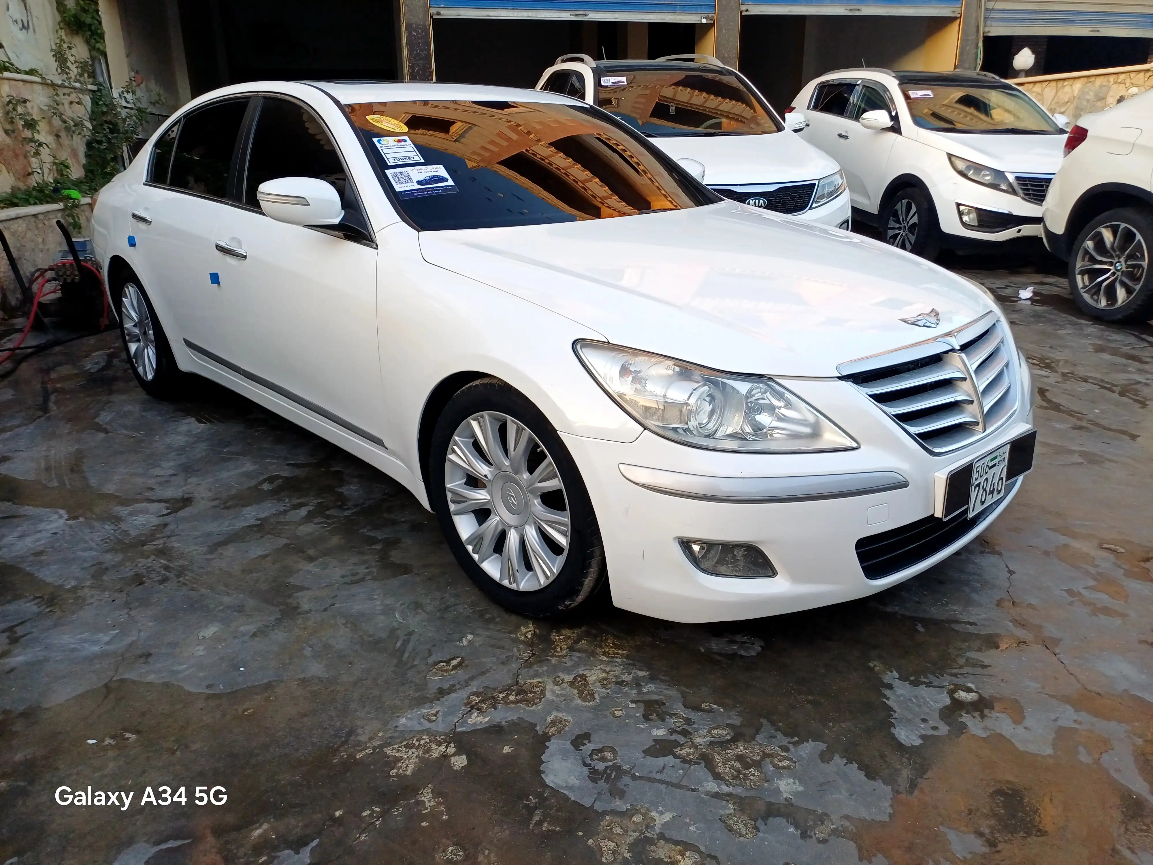 kilometrage car sale genesis bh 330 sedan used 2012 aleppo up image