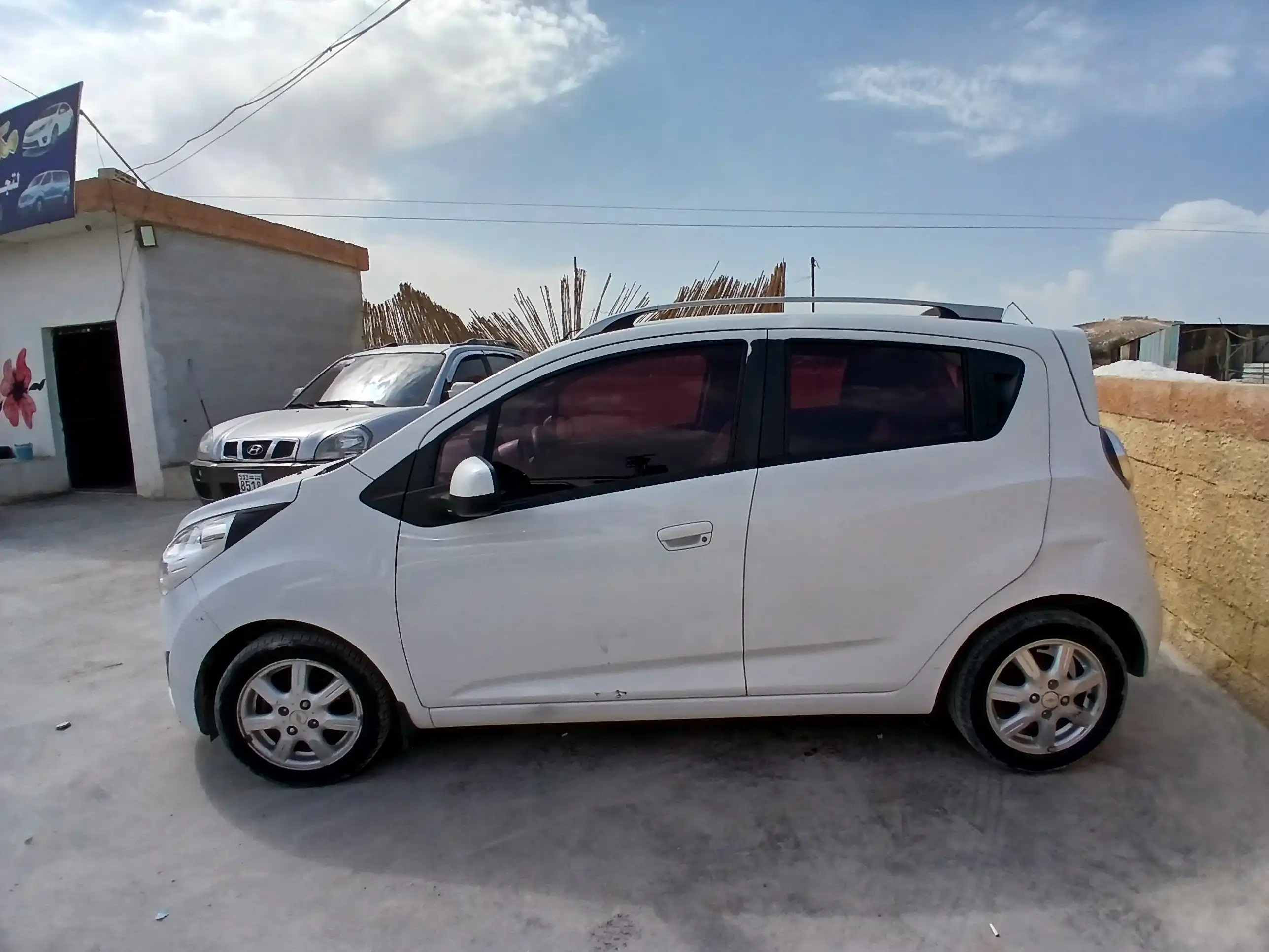 kilometrage car sale chevrolet spark standard hatchback used 2013 aleppo tk image