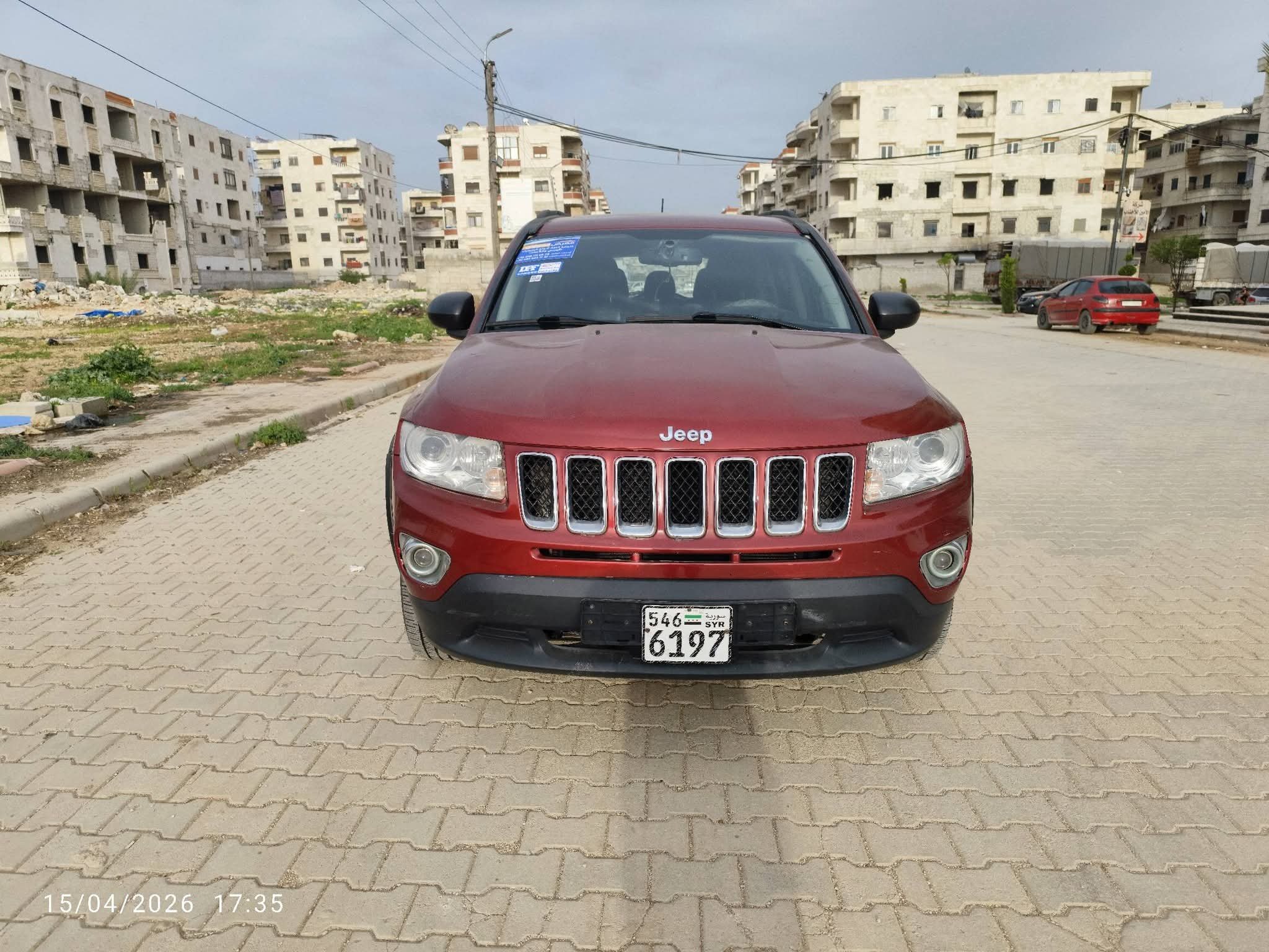 kilometrage car sale jeep compass standard sedan used 2012 aleppo zg image