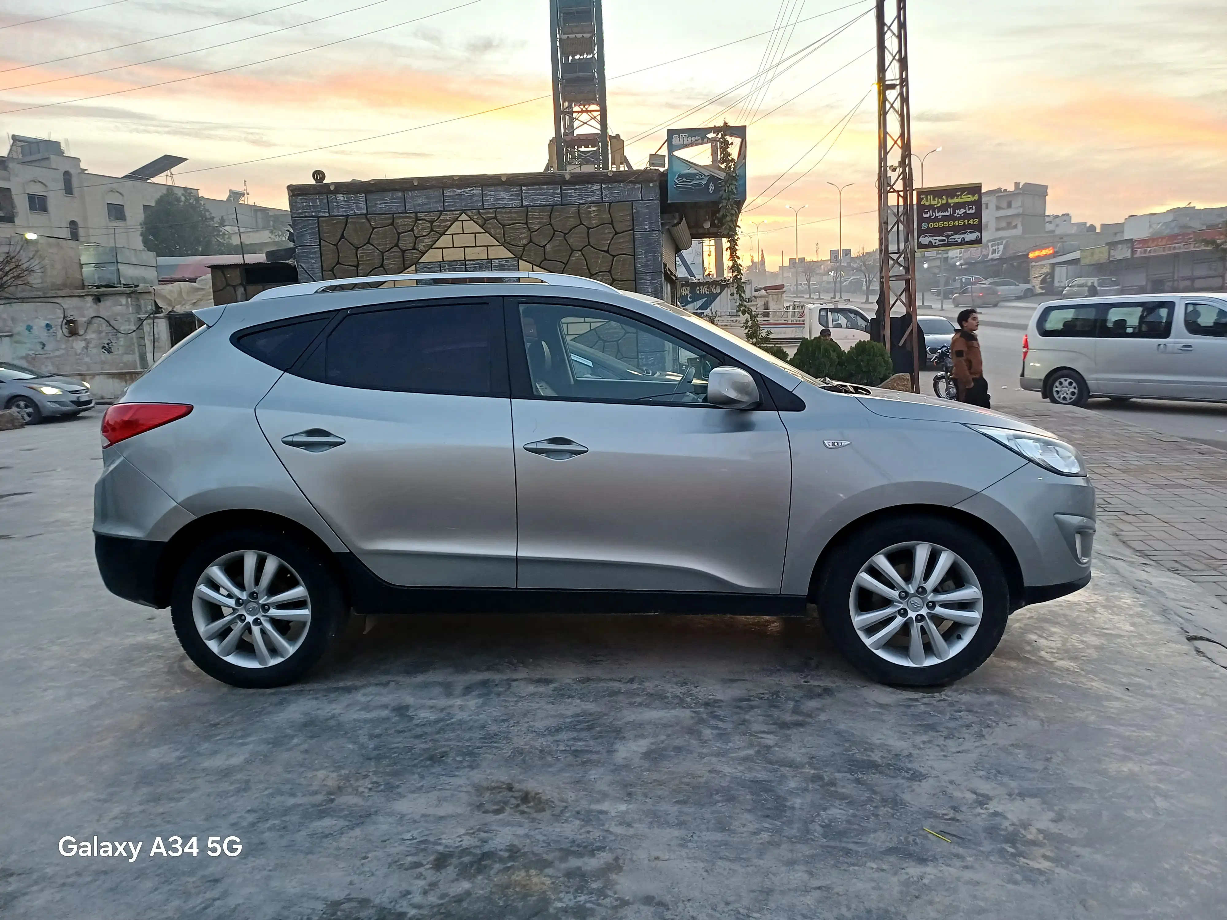 kilometrage car rent hyundai tucson x20 evgt ishnklq used 2012 aleppo ll image