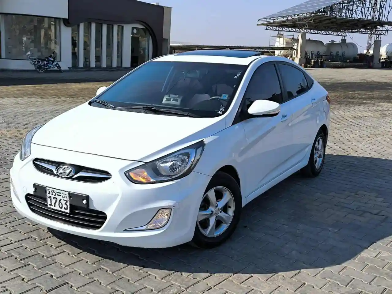kilometrage car sale hyundai accent m16 gdi sedan used 2011 aleppo sa image