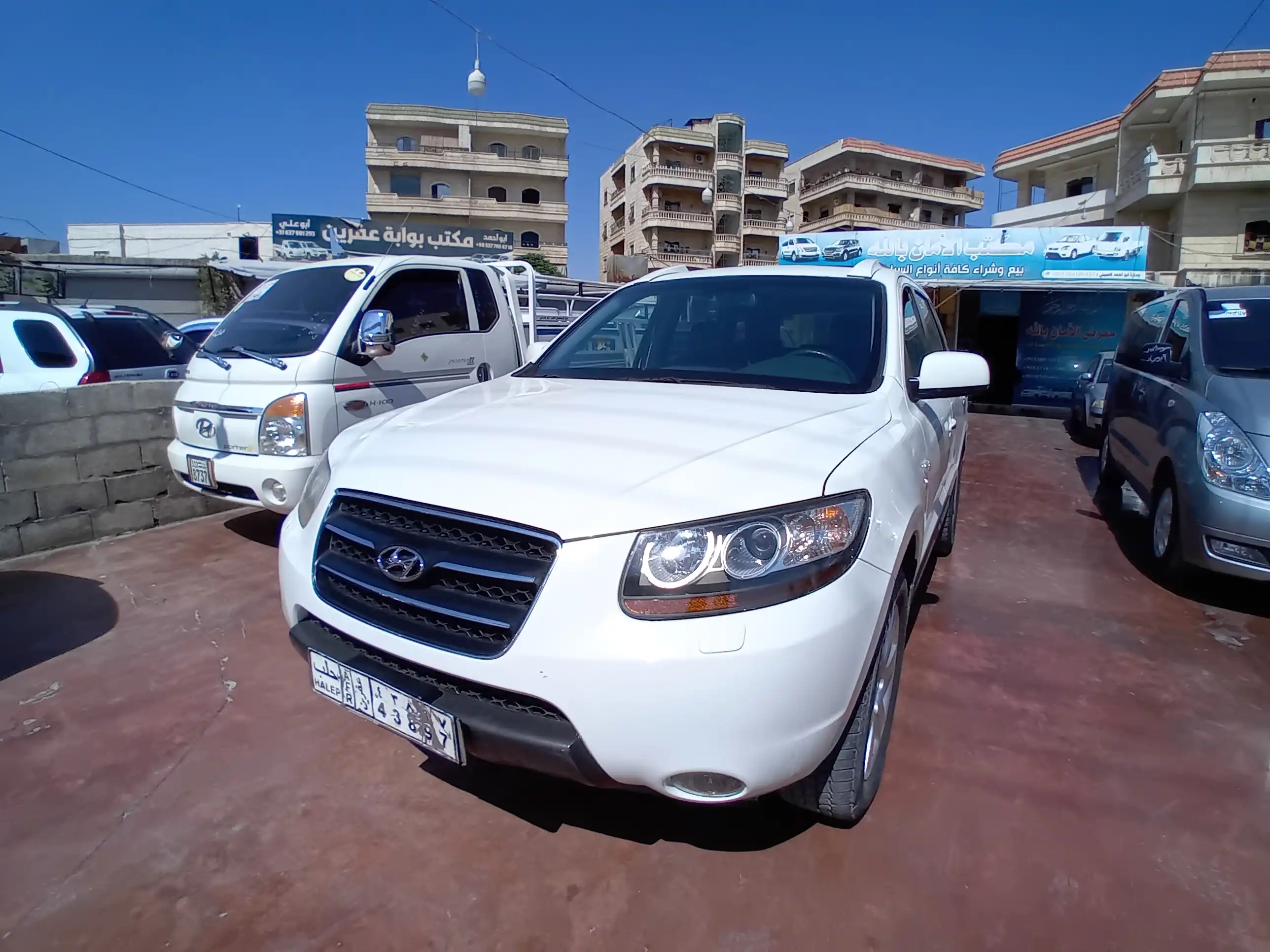 kilometrage car sale hyundai santa fe slx suv used 2005 aleppo vy image