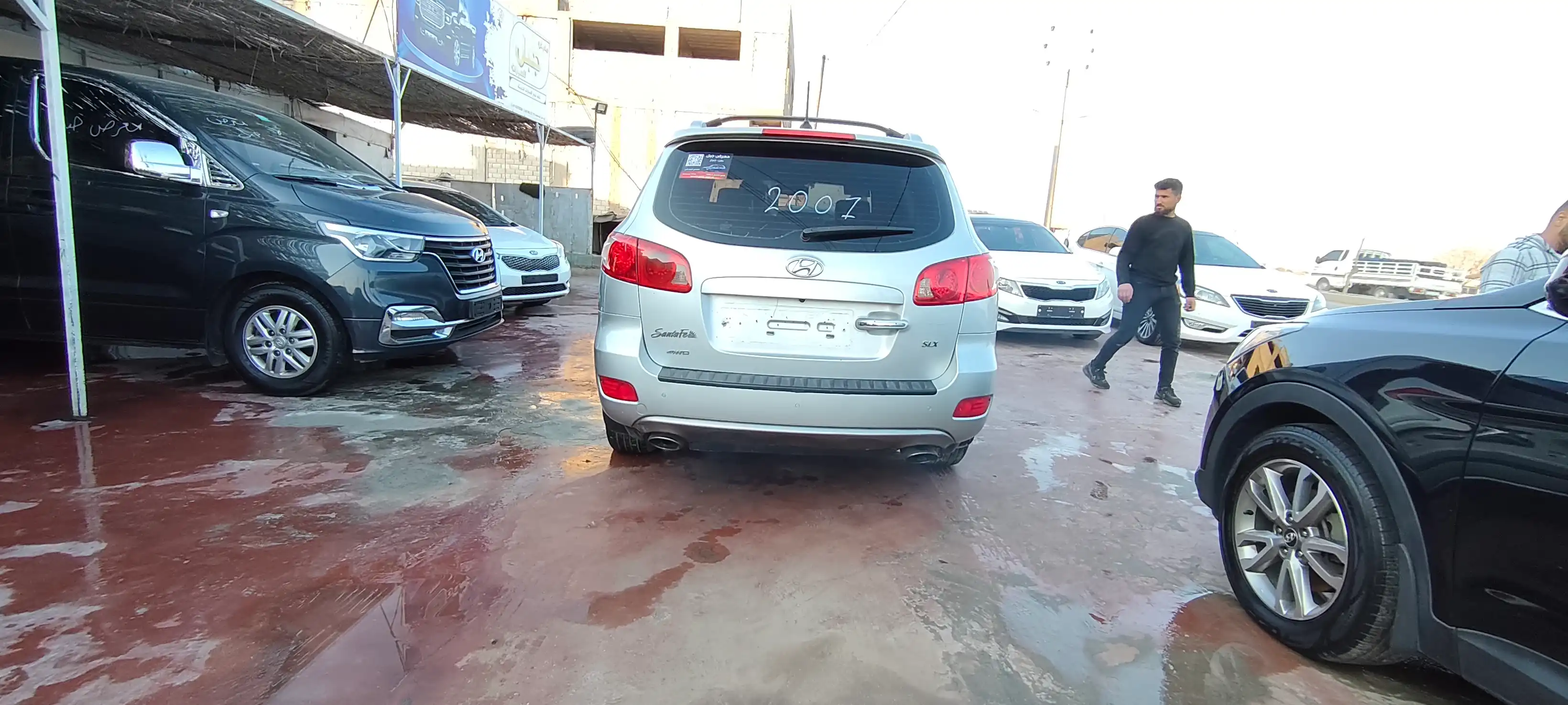 kilometrage car sale hyundai santa fe slx suv used 2007 aleppo lg image
