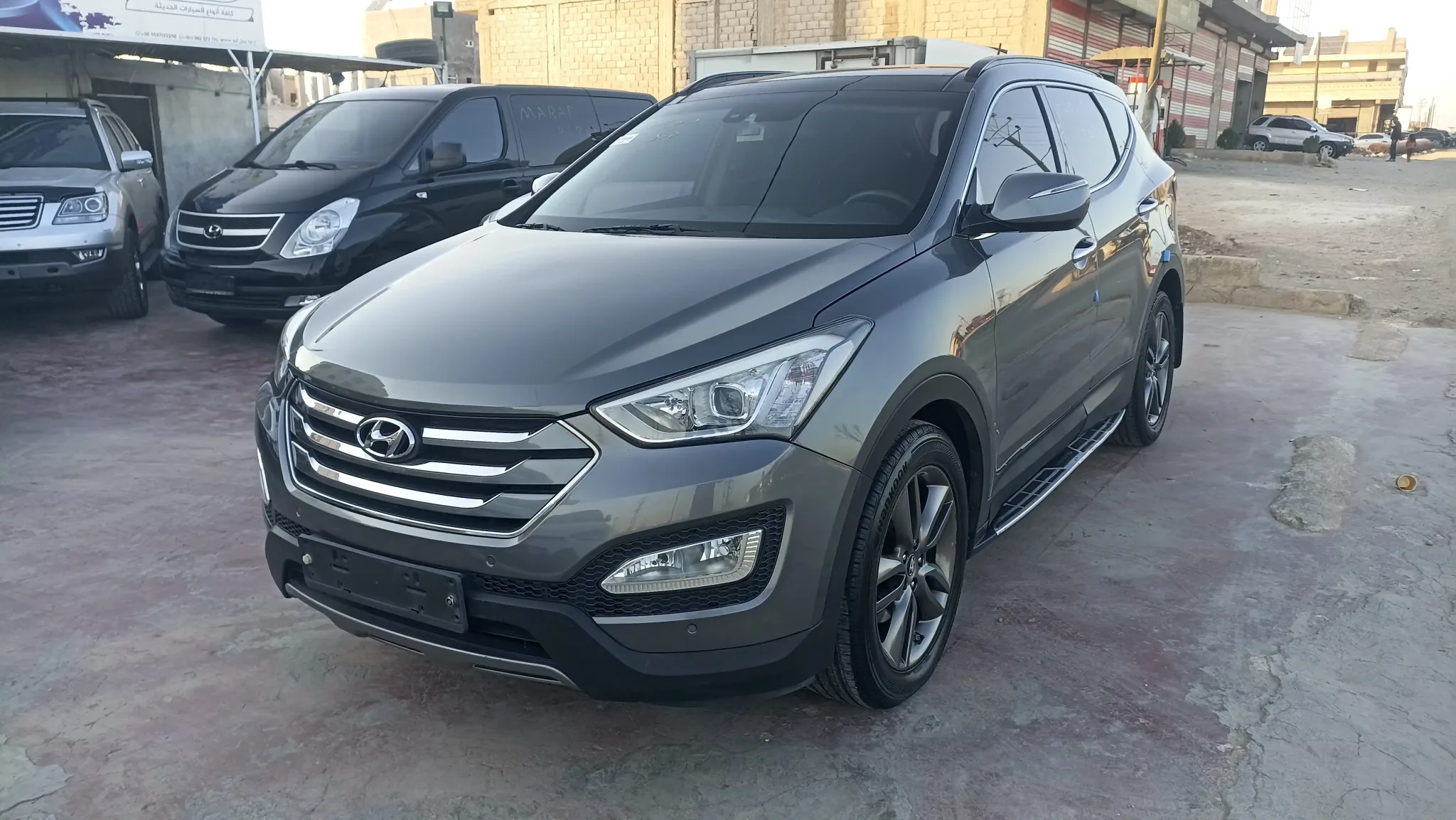 kilometrage car sale hyundai santa fe evgt suv used 2013 aleppo uu image