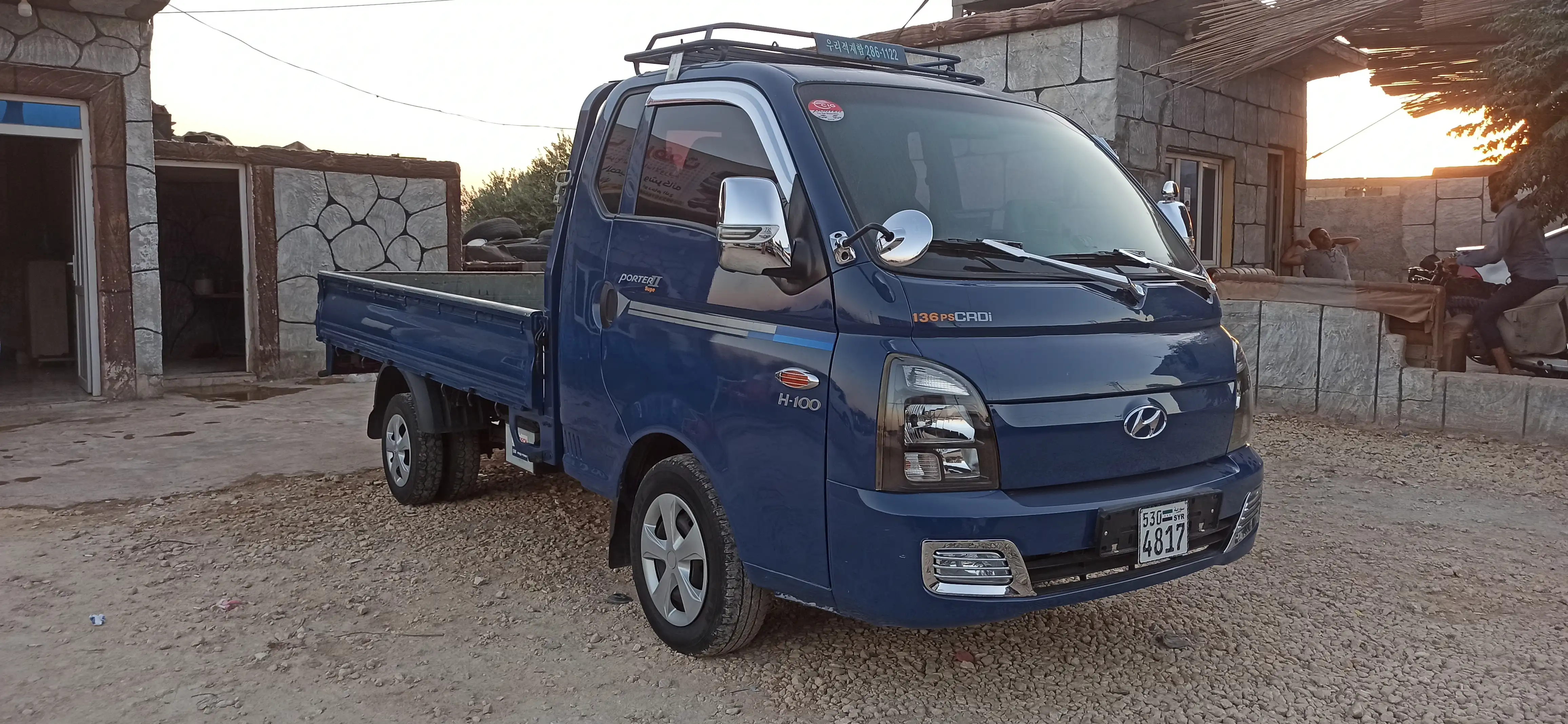 kilometrage car sale hyundai porter 2 crdi cargo truck used 2017 aleppo dt image