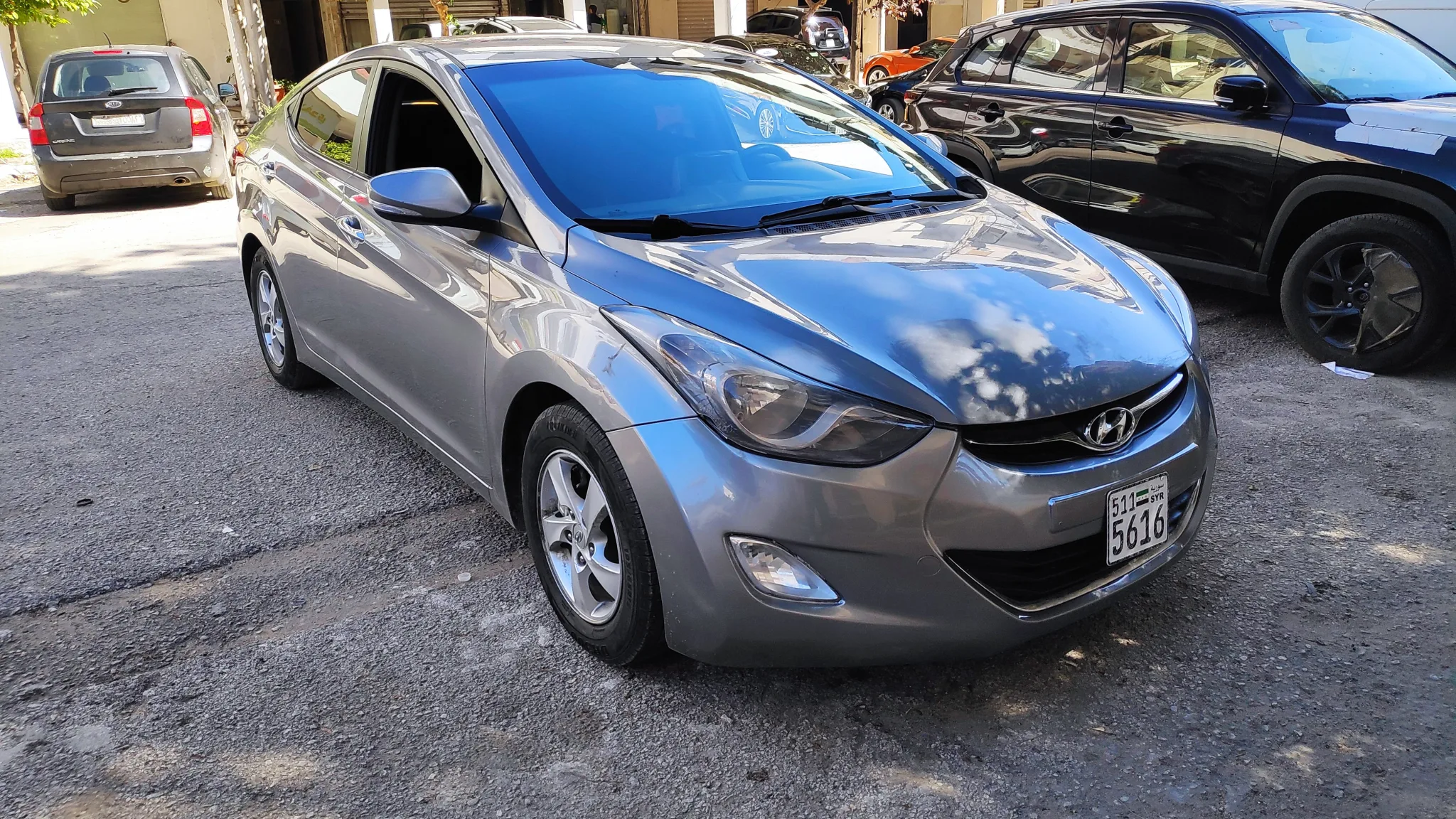 kilometrage car sale hyundai elantra standard sedan used 2011 tartus sw image