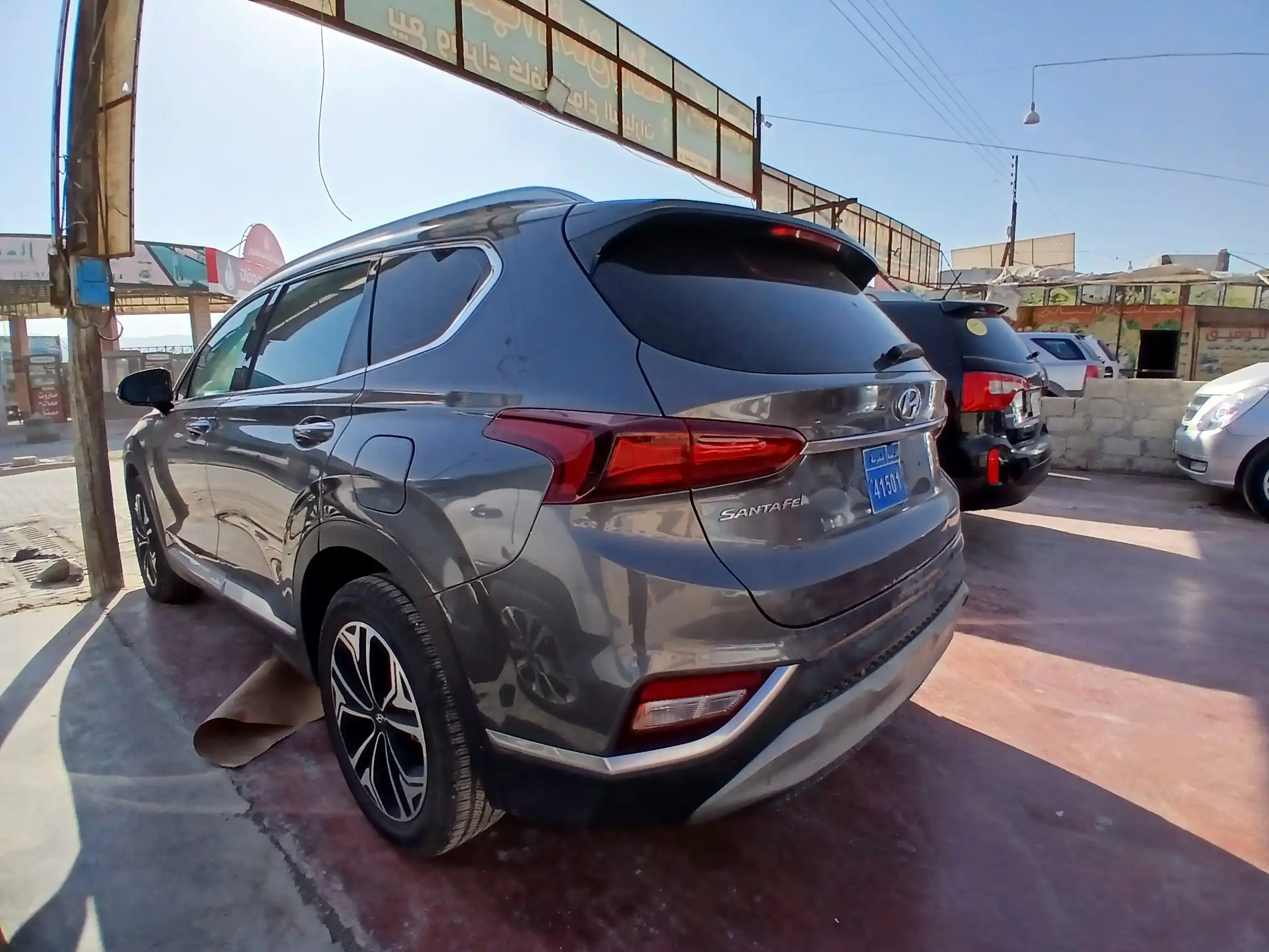 kilometrage car sale hyundai santa fe tm suv used 2020 aleppo po image