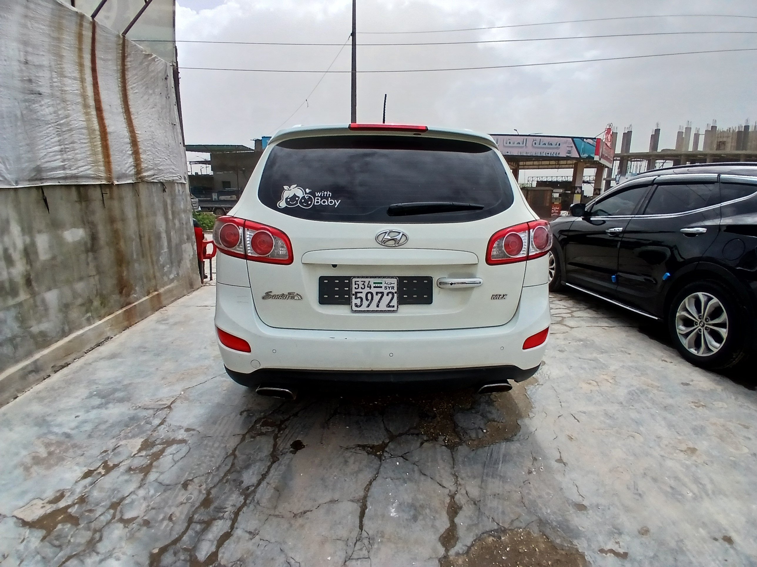 kilometrage car sale hyundai santa fe mlx suv used 2011 aleppo ba image