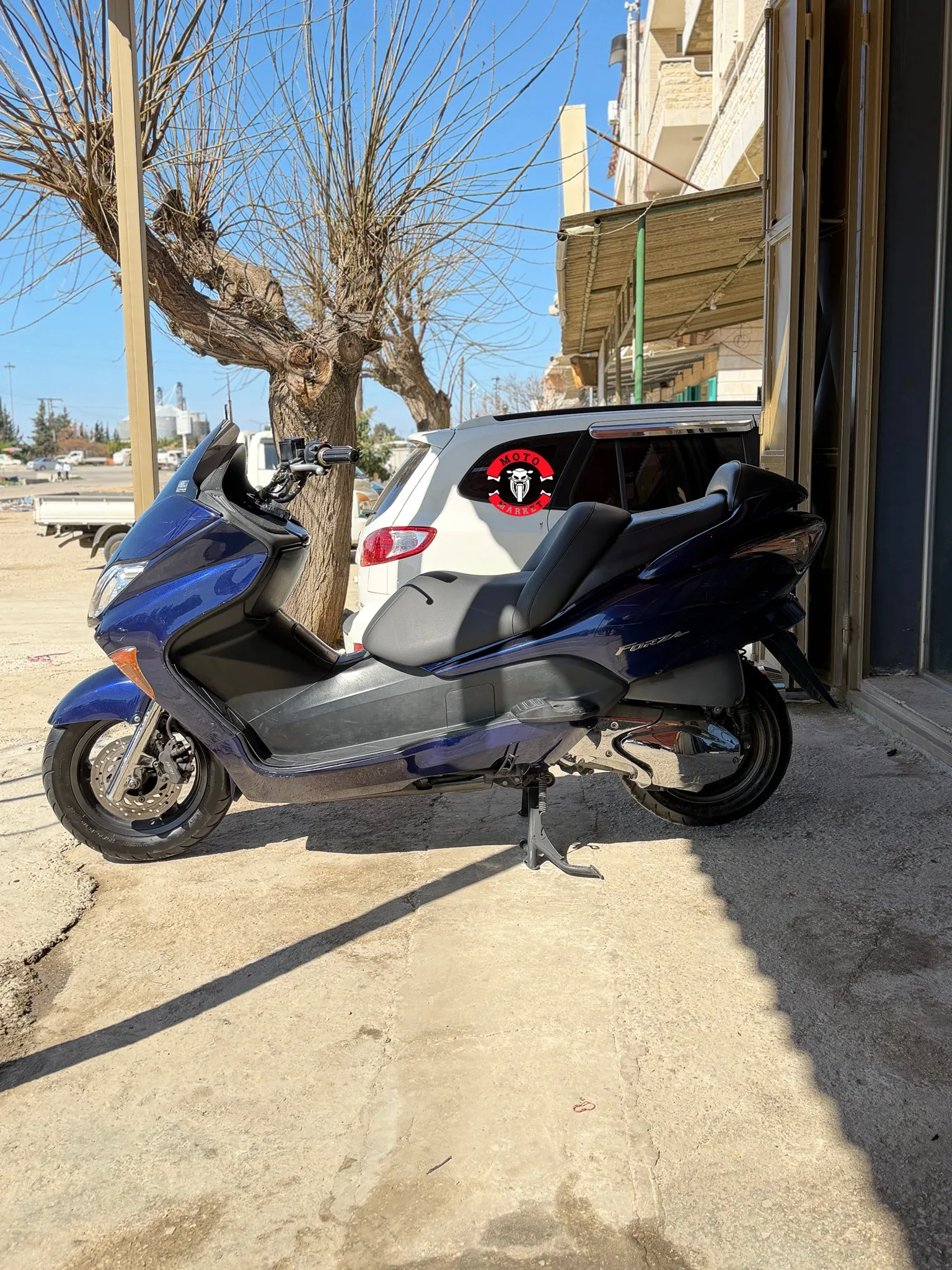 kilometrage motorbike honda forza 250 scooter used 2008 tartus yo image