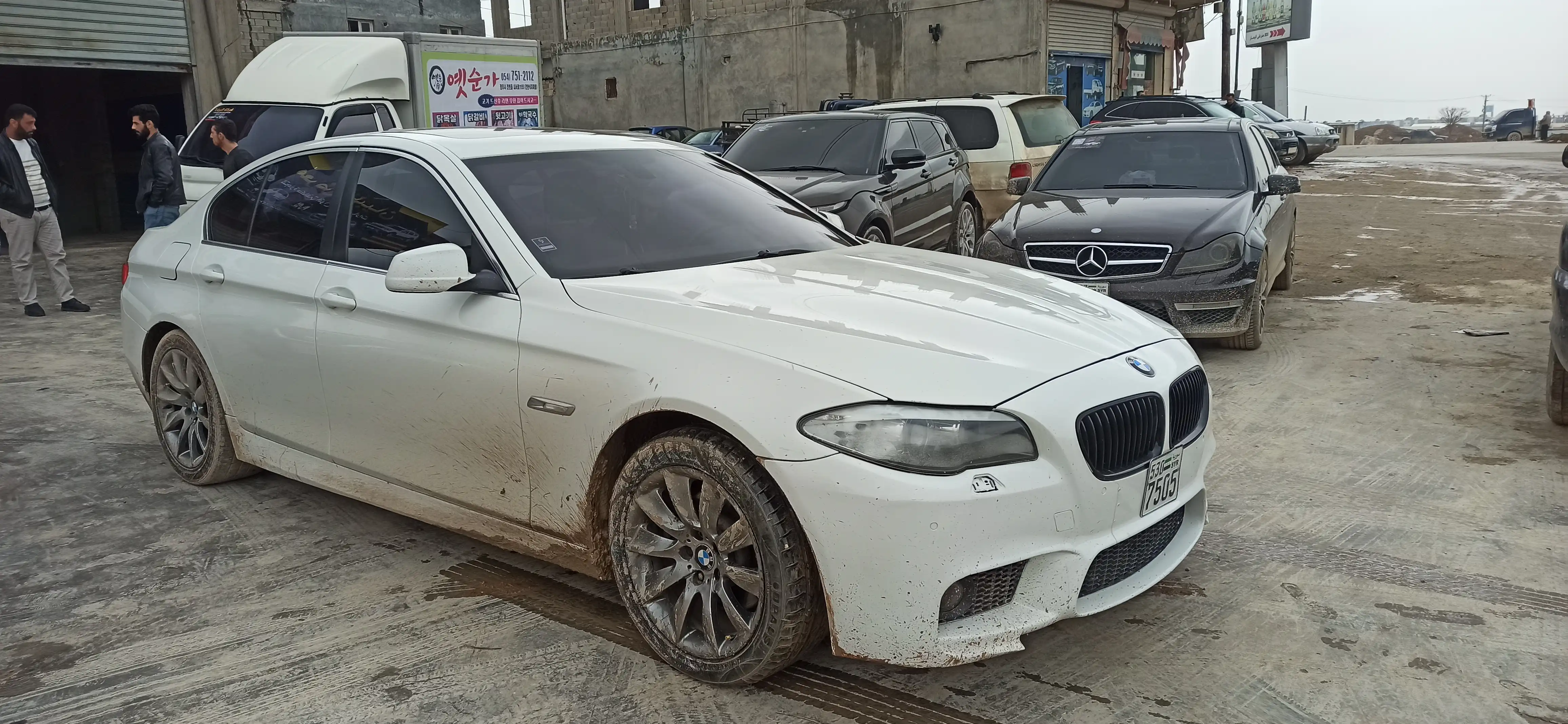 kilometrage car sale bmw 5 series 525 d sedan used 2013 aleppo rb image
