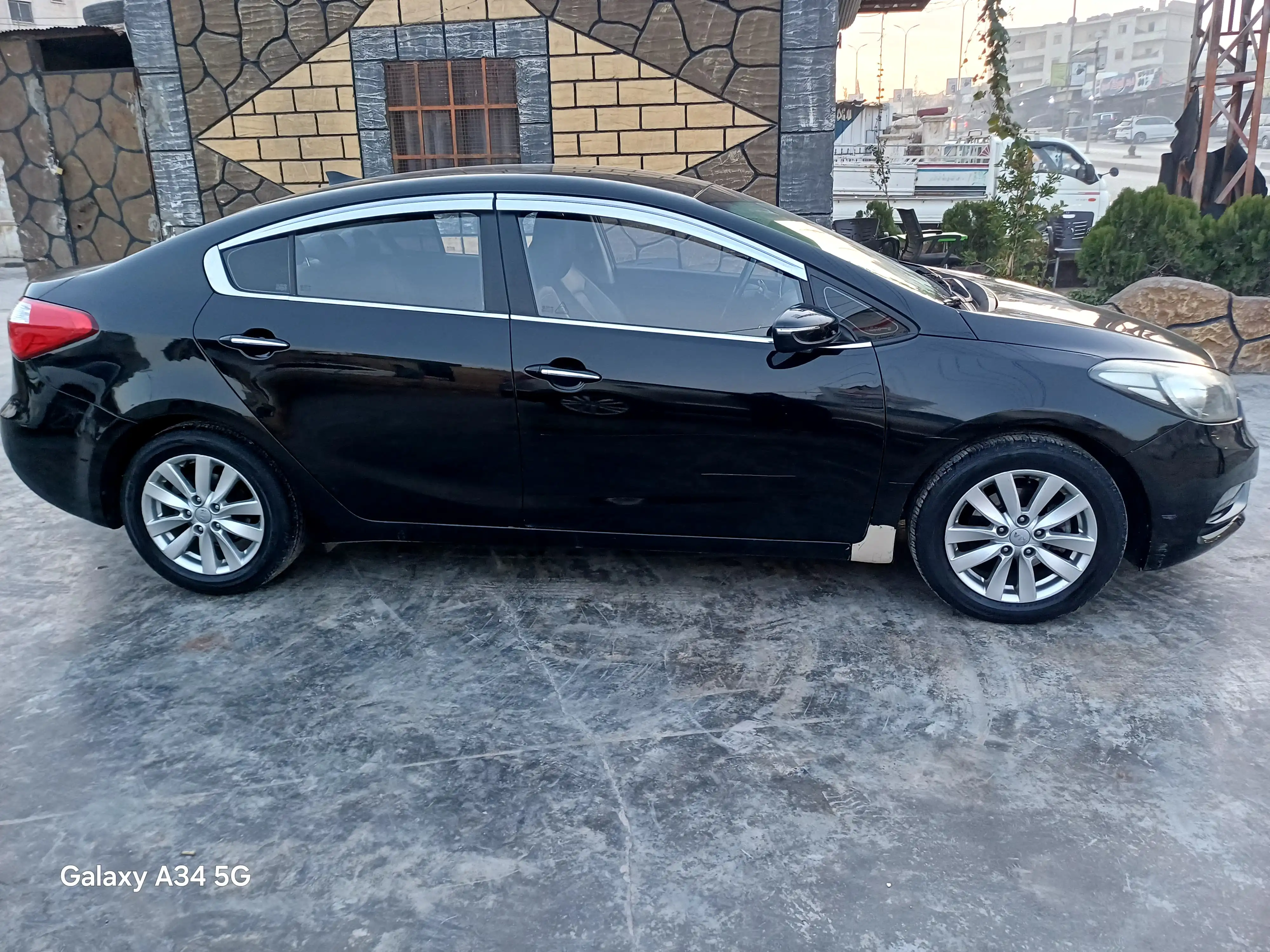 kilometrage car rent kia k3 lx sedan used 2014 aleppo ot image