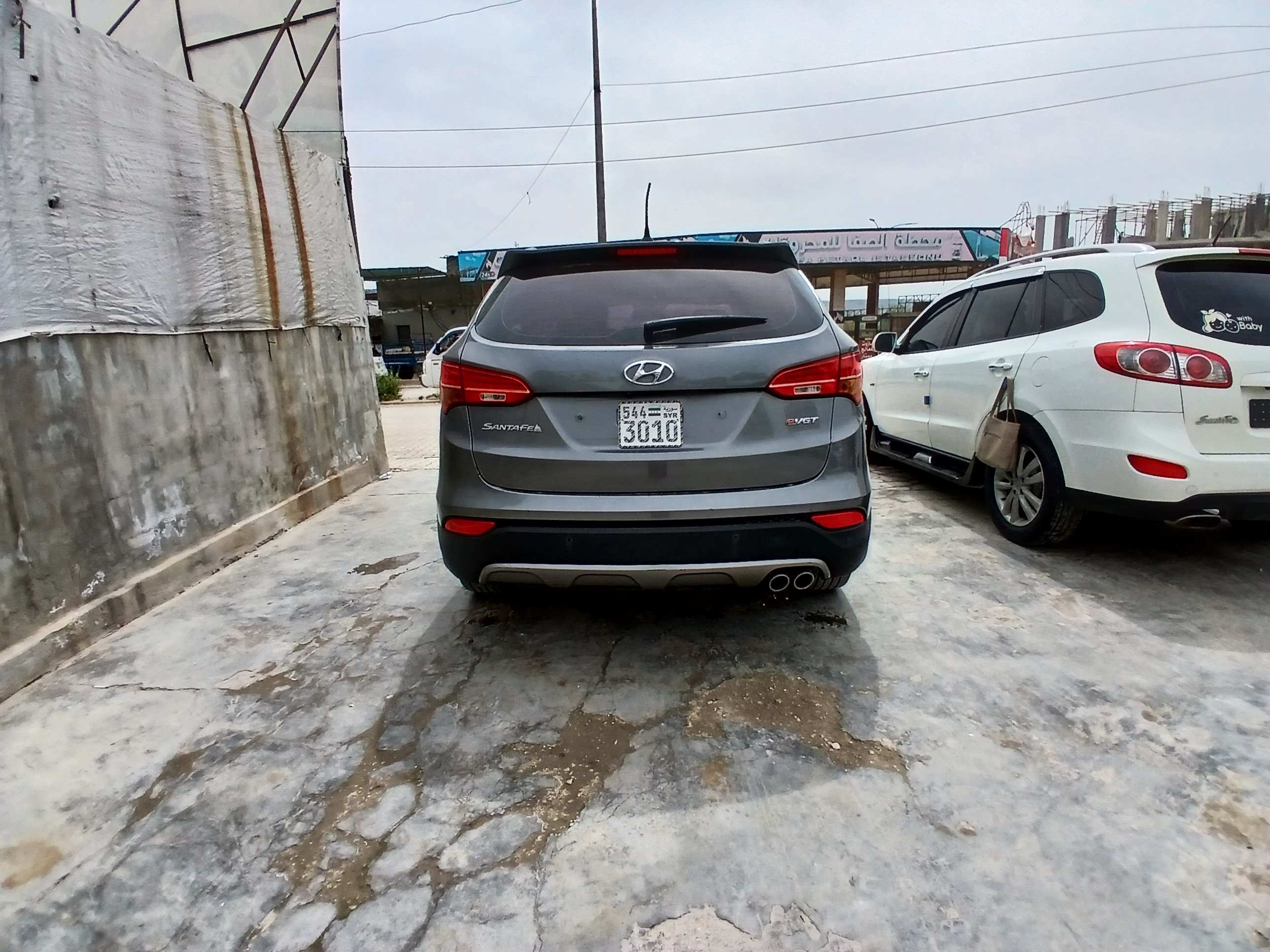 kilometrage car sale hyundai santa fe e vgt suv used 2013 aleppo ah image