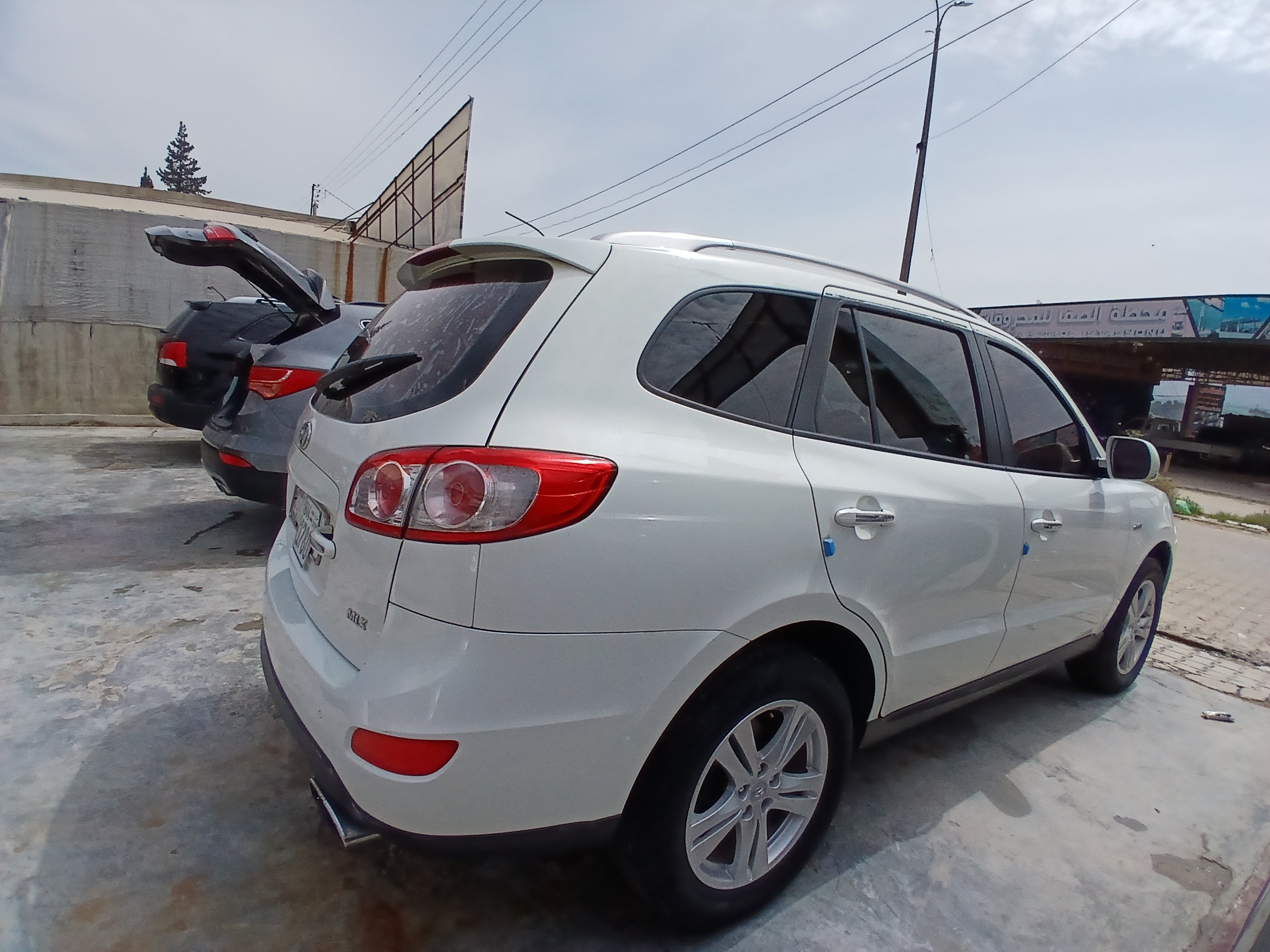 kilometrage car sale hyundai santa fe mlx suv used 2010 aleppo bh image