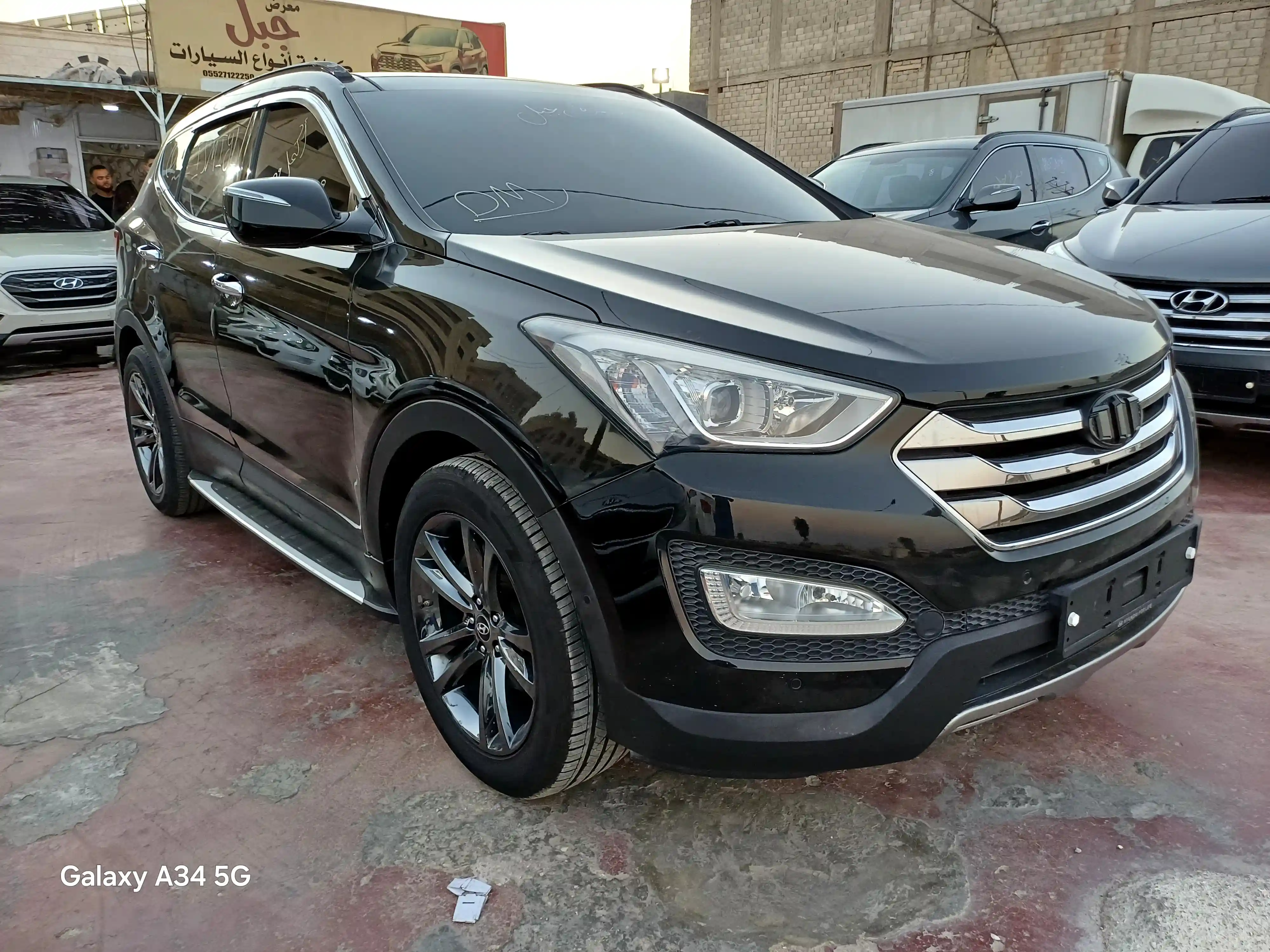 kilometrage car sale hyundai santa fe evgt suv used 2014 aleppo pz image