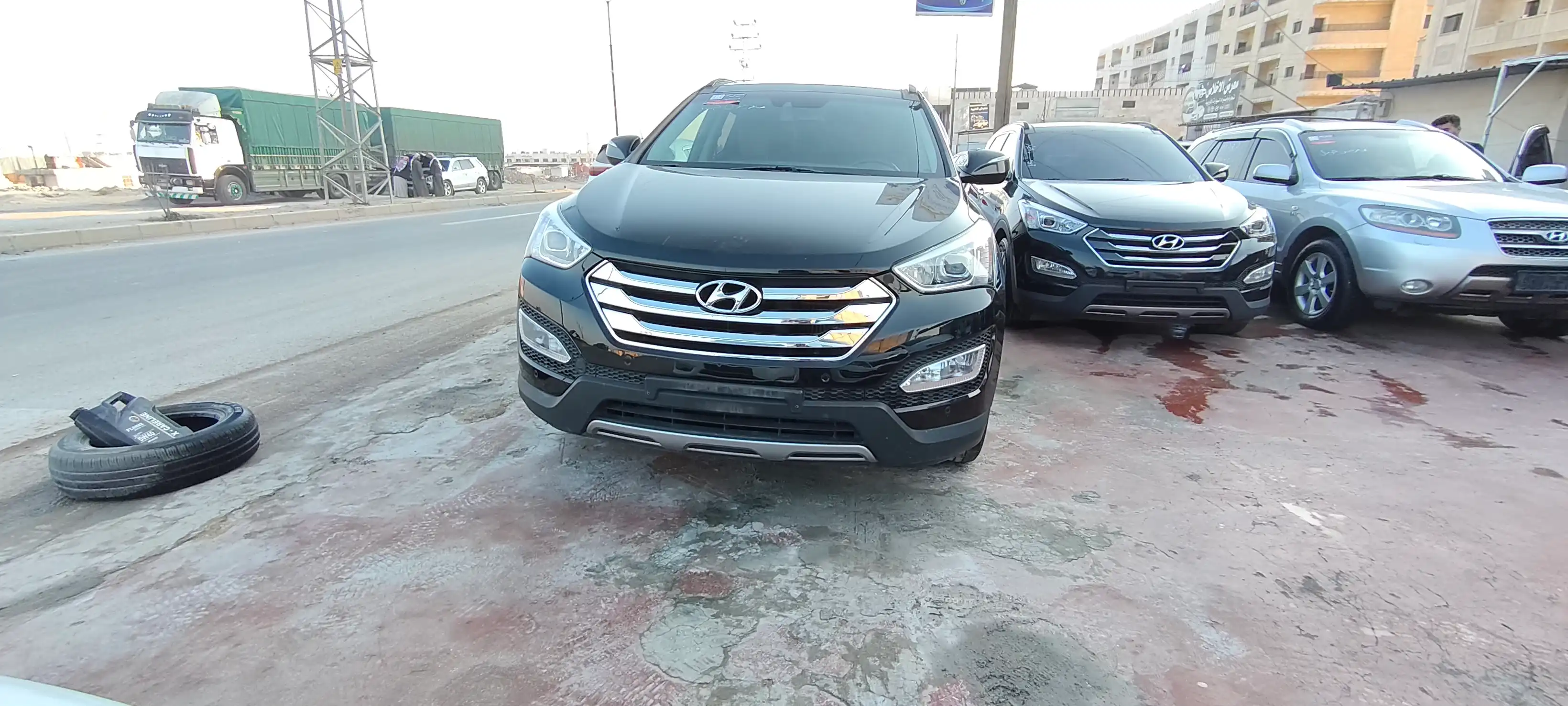 kilometrage car sale hyundai santa fe evgt suv used 2013 aleppo st image