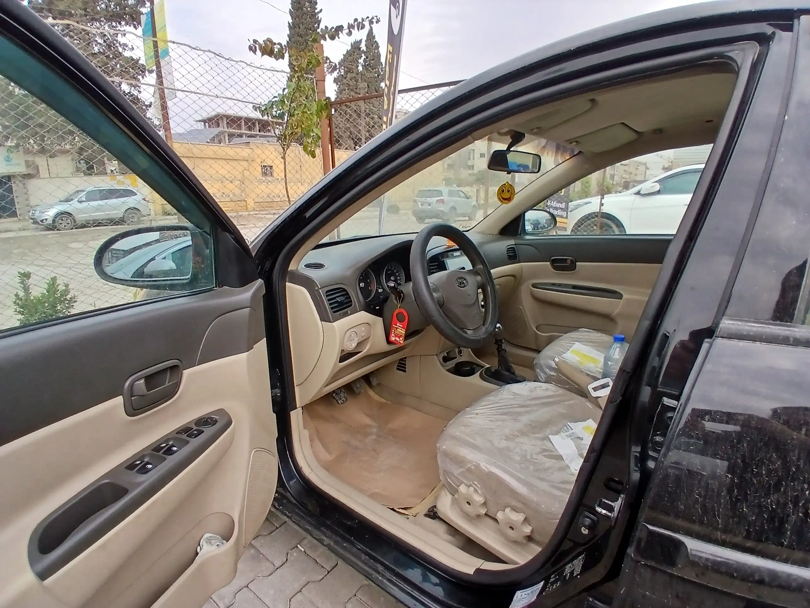 kilometrage car sale hyundai accent standard sedan used 2007 aleppo hi image