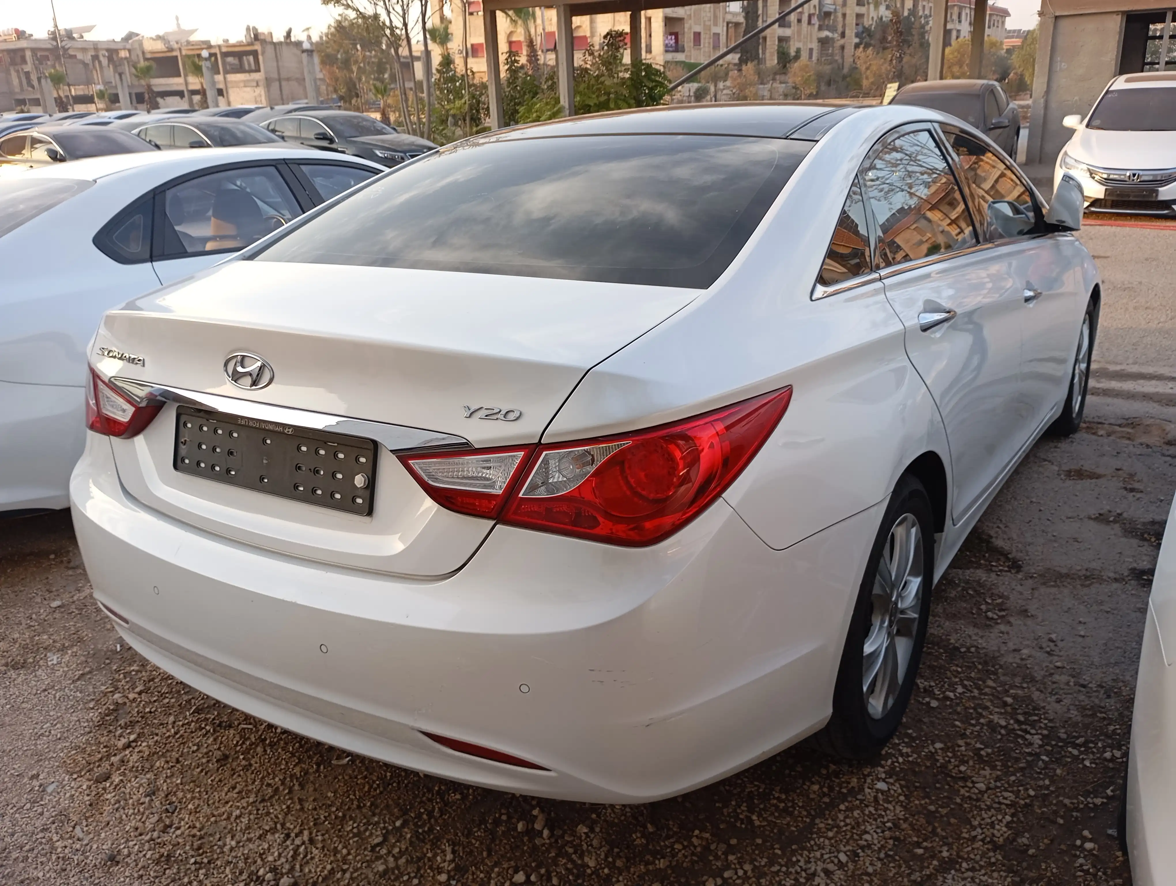 kilometrage car sale hyundai sonata y20 sedan used 2012 aleppo cg image