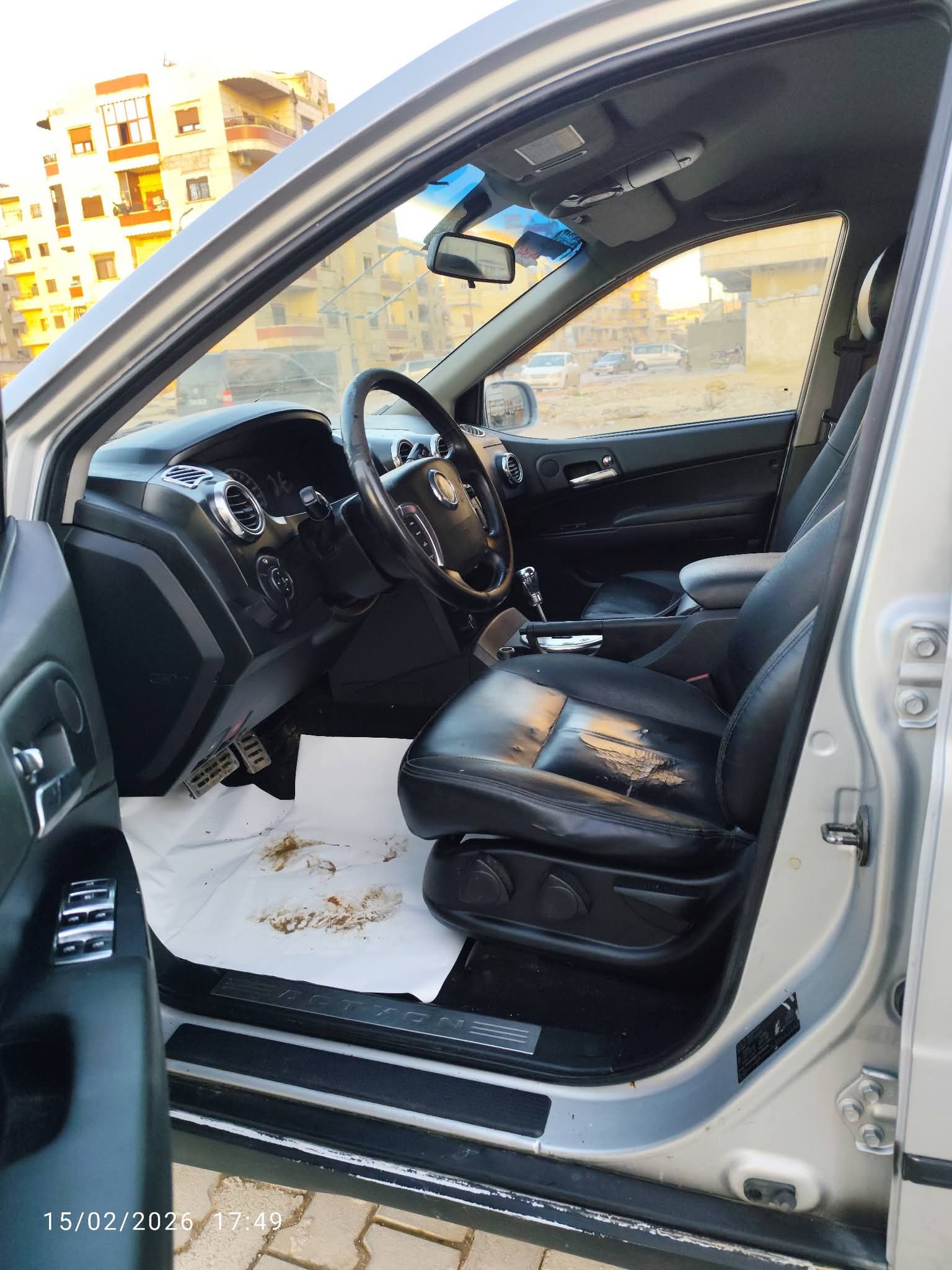 kilometrage car sale ssangyong kgm actyon sports pickup used 2007 aleppo li image