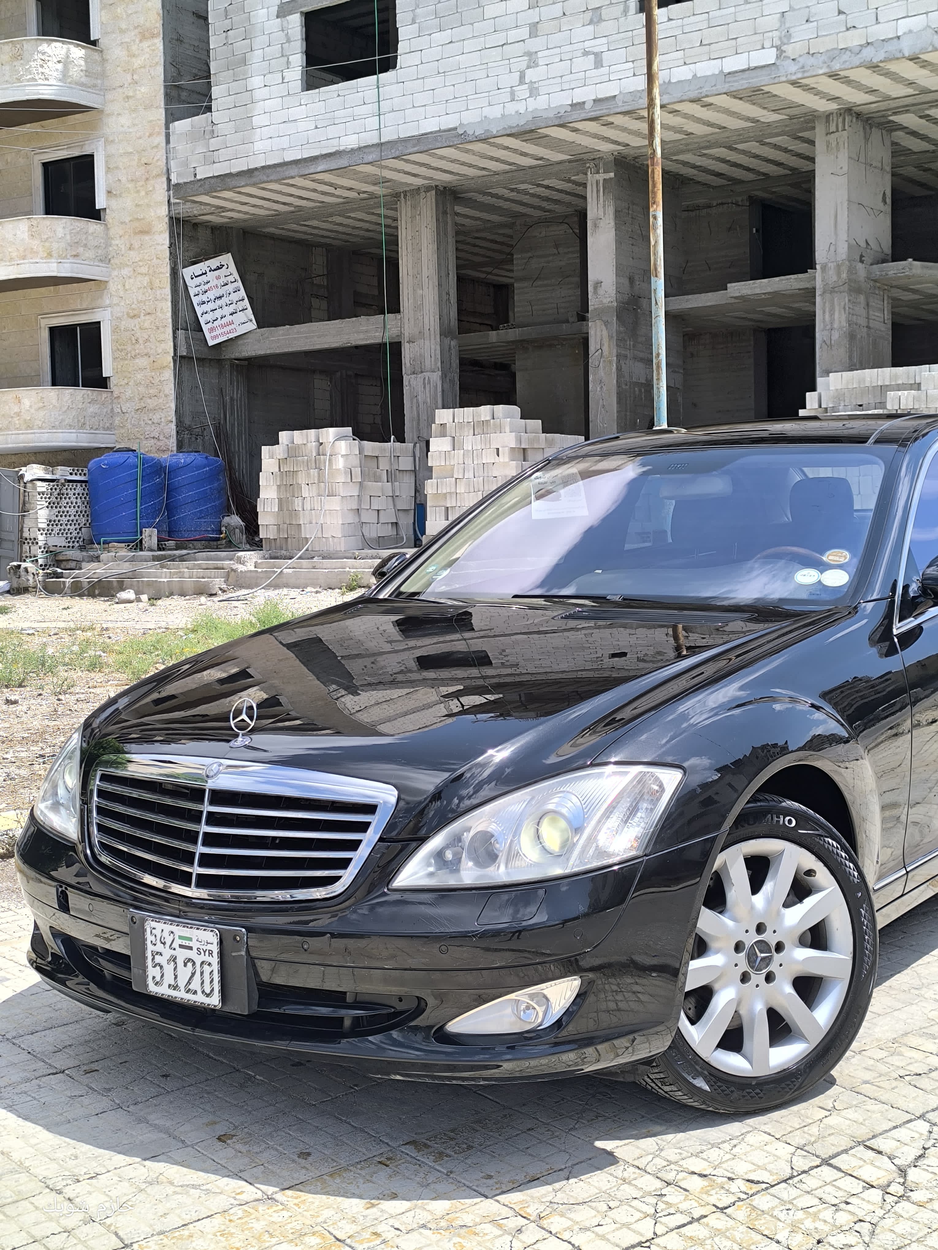 kilometrage car sale mercedes s class s 500 sedan used 2006 aleppo la image
