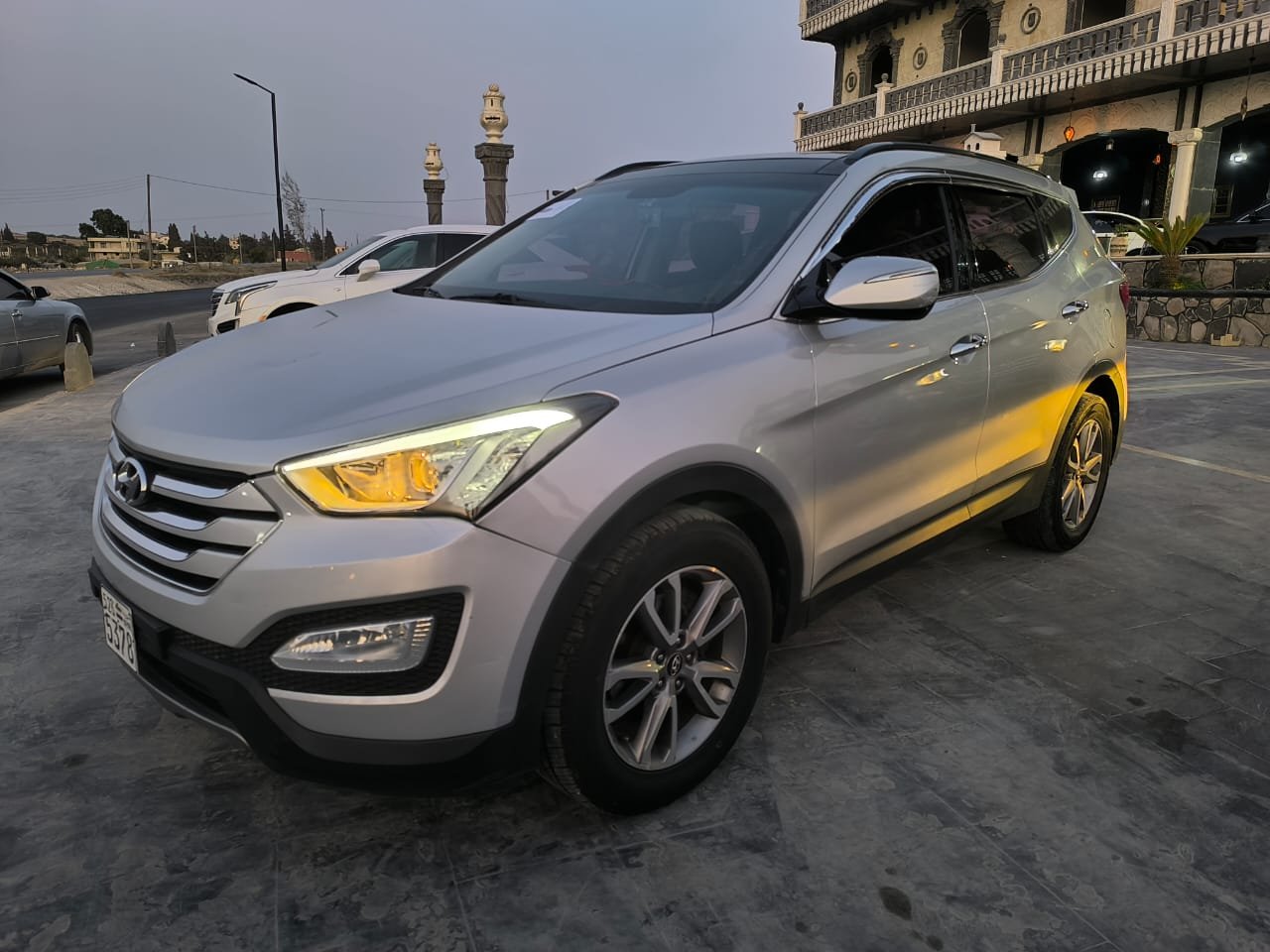 kilometrage car sale hyundai santa fe evgt suv new 2013 aleppo bu card image