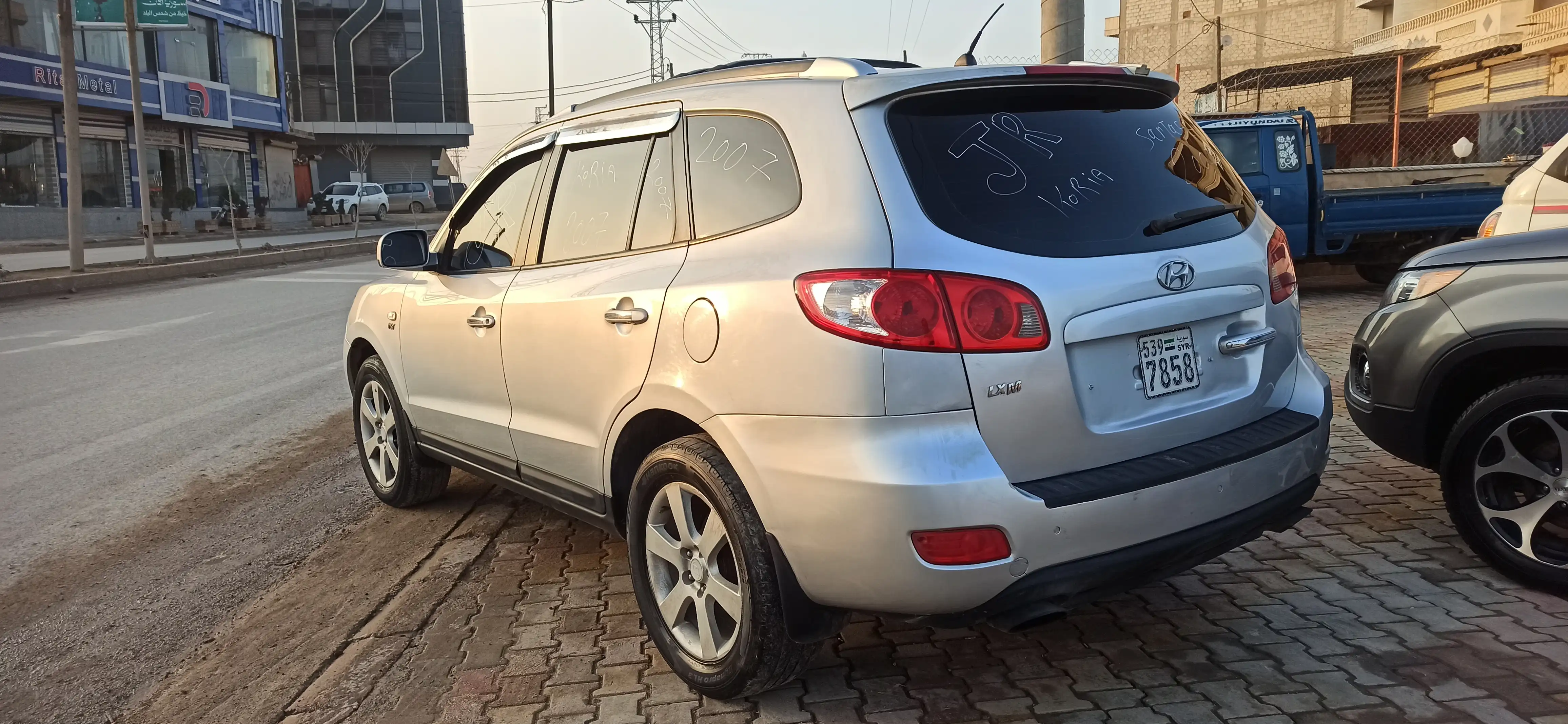 kilometrage car sale hyundai santa fe mlx suv used 2007 aleppo jb image