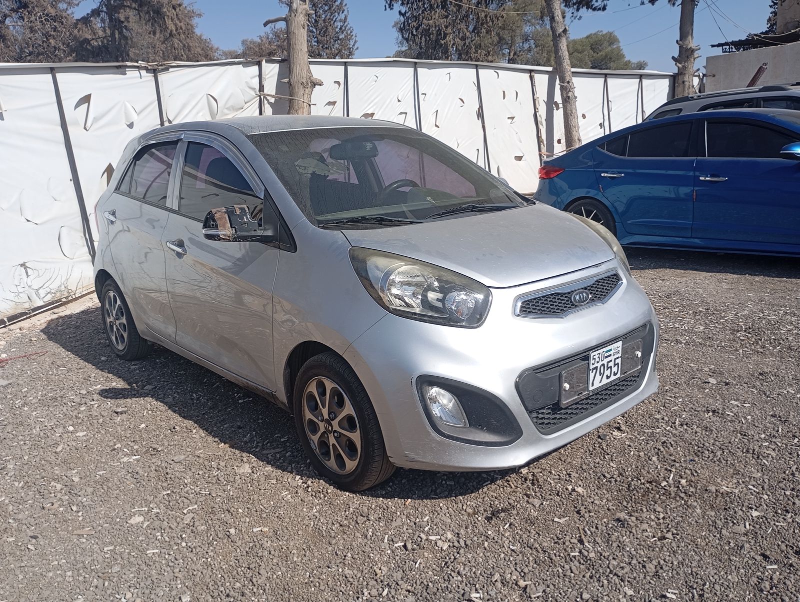 kilometrage car sale kia morning lx hatchback used 2012 aleppo pr image