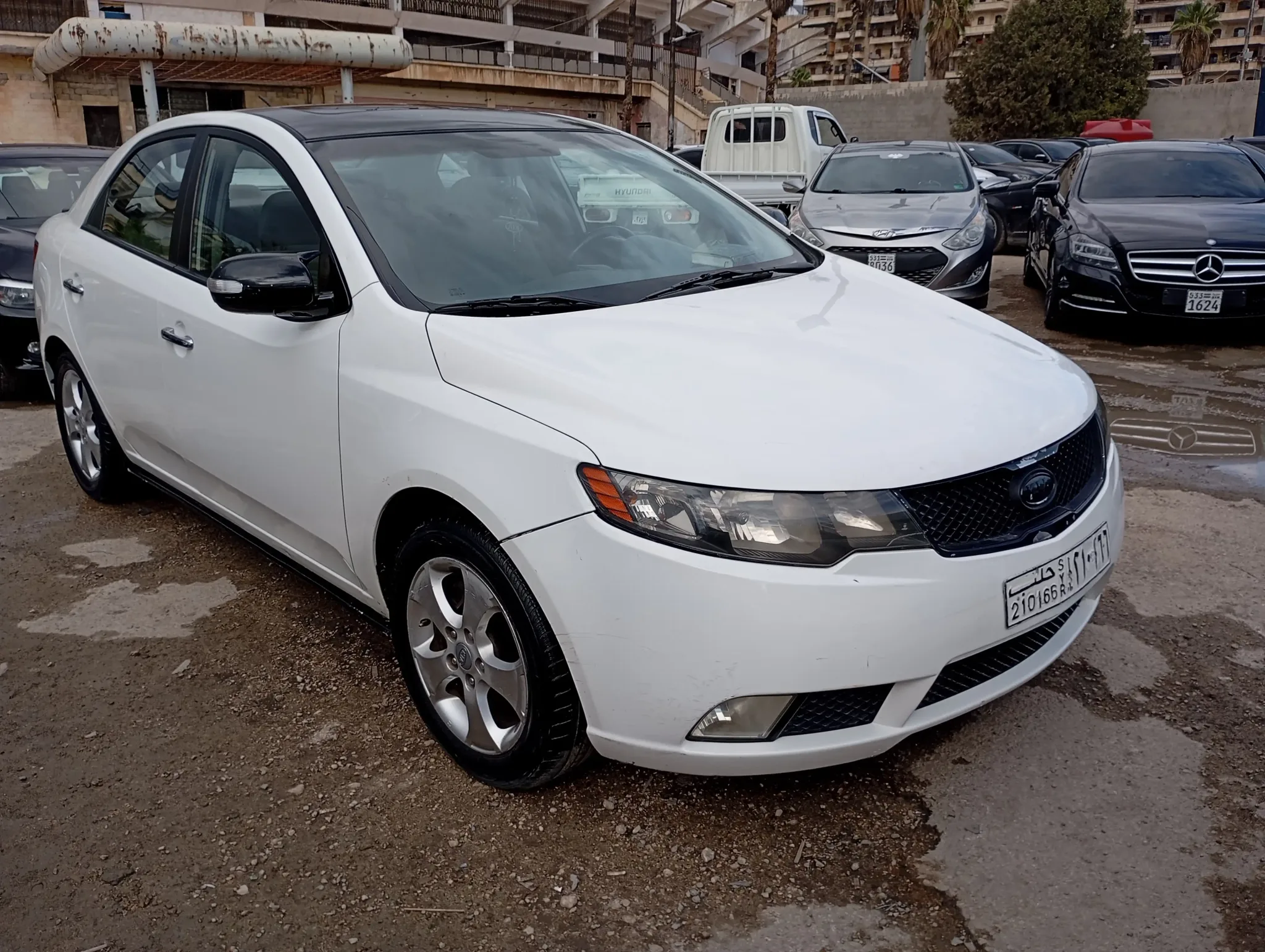 kilometrage car sale kia cerato standard sedan used 2007 aleppo kg image