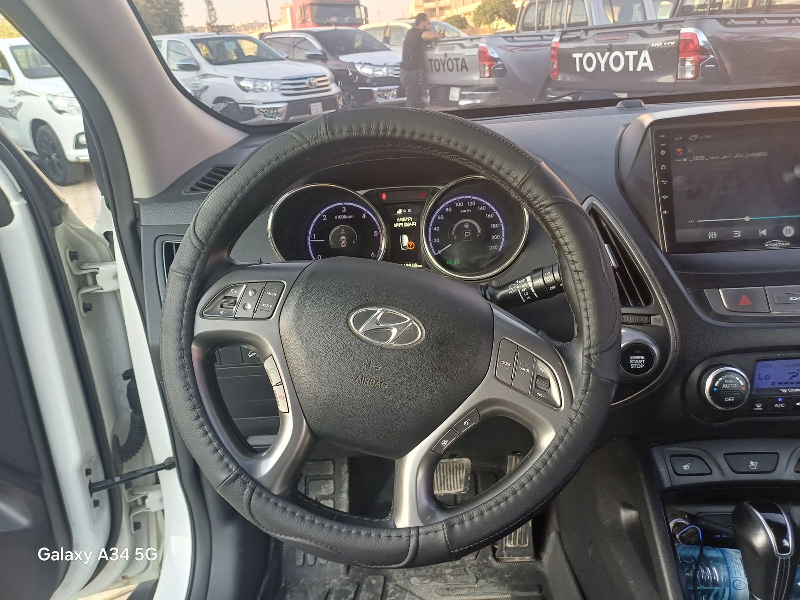 kilometrage car sale hyundai tucson 1 7 d pjoojnc used 2014 aleppo ul image